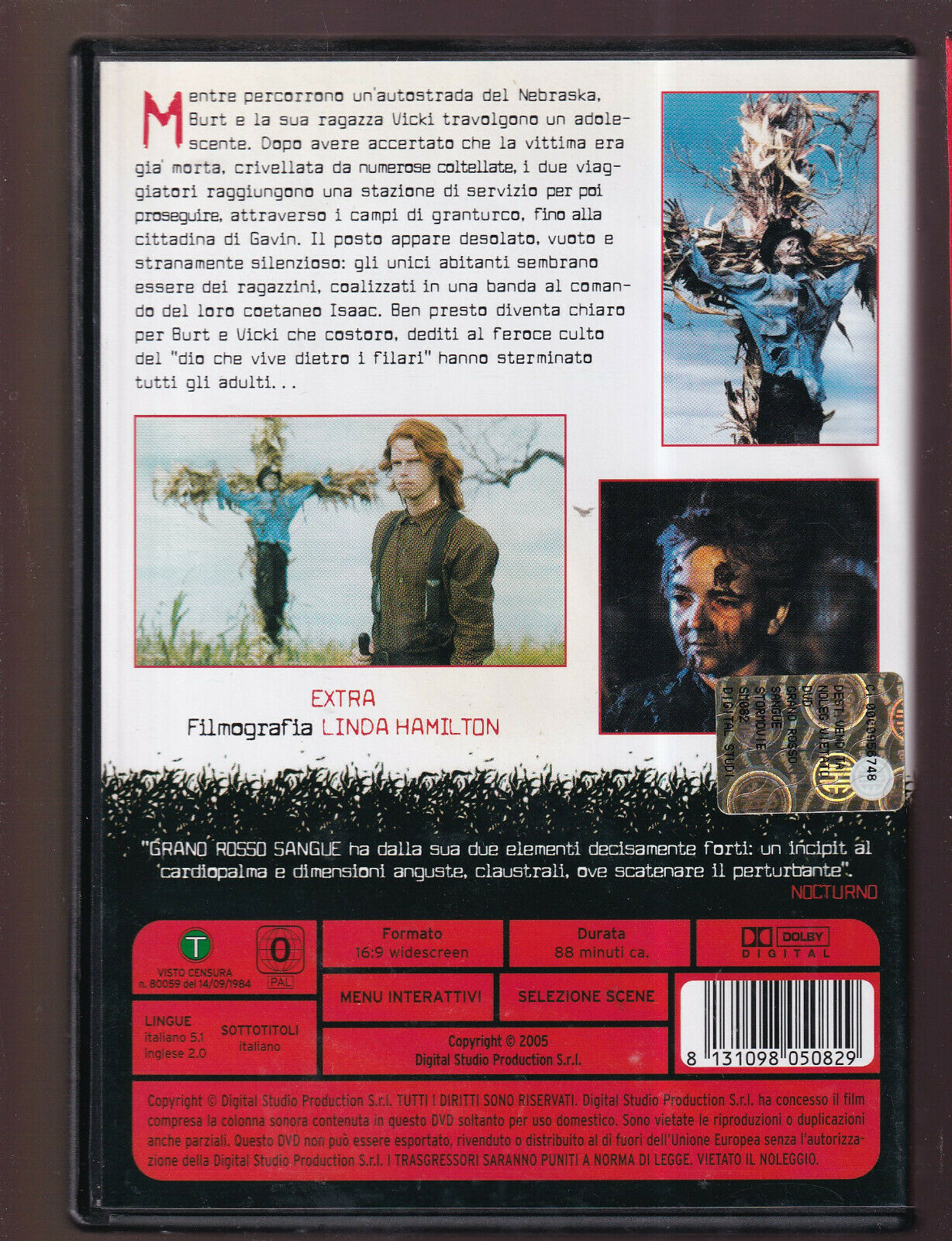 EBOND Grano Rosso Sangue DVD D560740