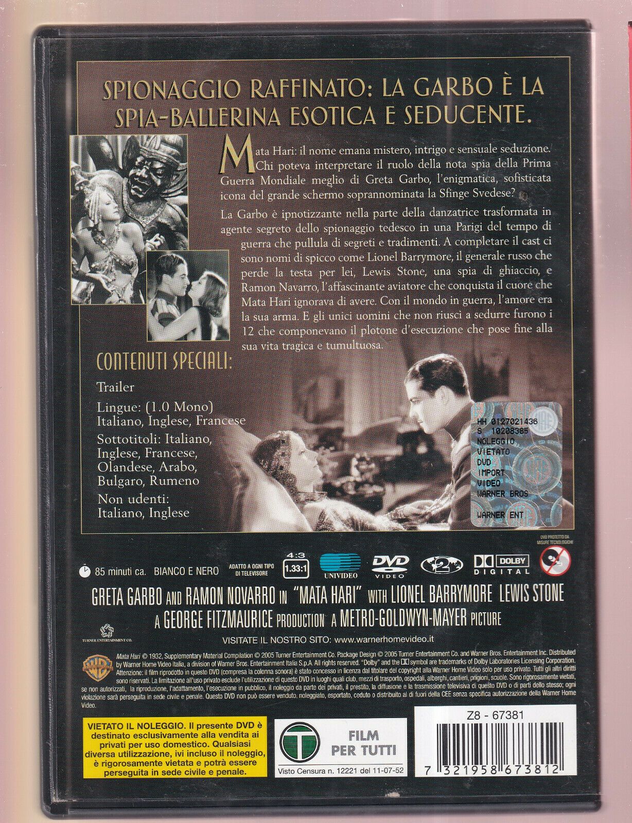 EBOND Mata Hari DVD D560917
