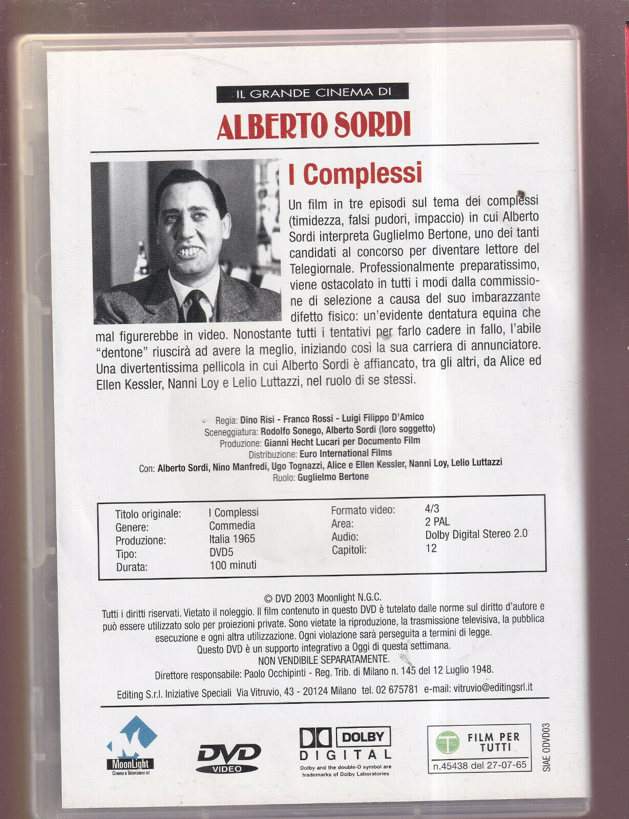 EBOND i Complessi DVD Editoriale D560920