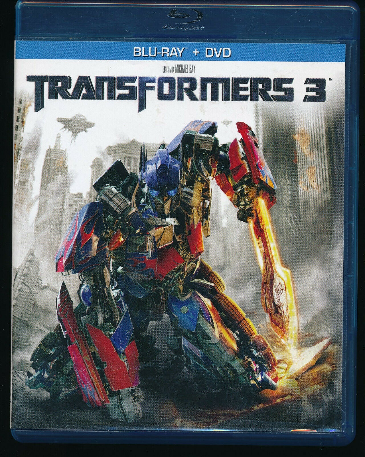 EBOND Transformers 3 DVD + BLURAY BLURAY BLURAY D561046