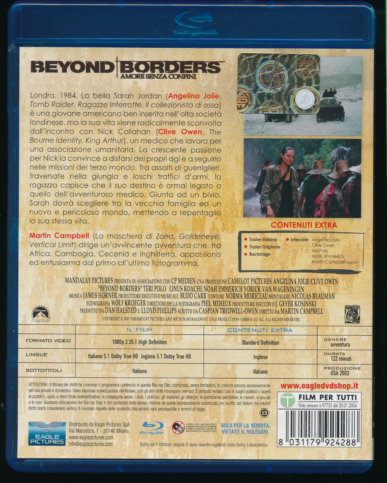 EBOND Beyound Borders BLURAY D561250