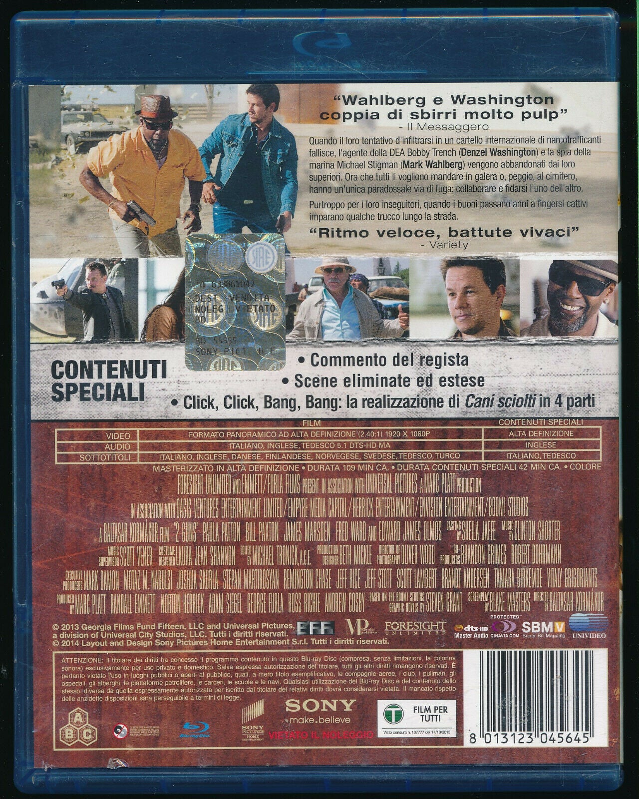 EBOND Cani Sciolti BLURAY D561266