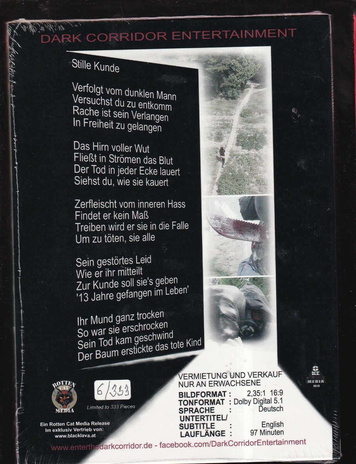 EBOND Lock The Door Cover A - Blacklava (Limited 6/333) DVD D561303