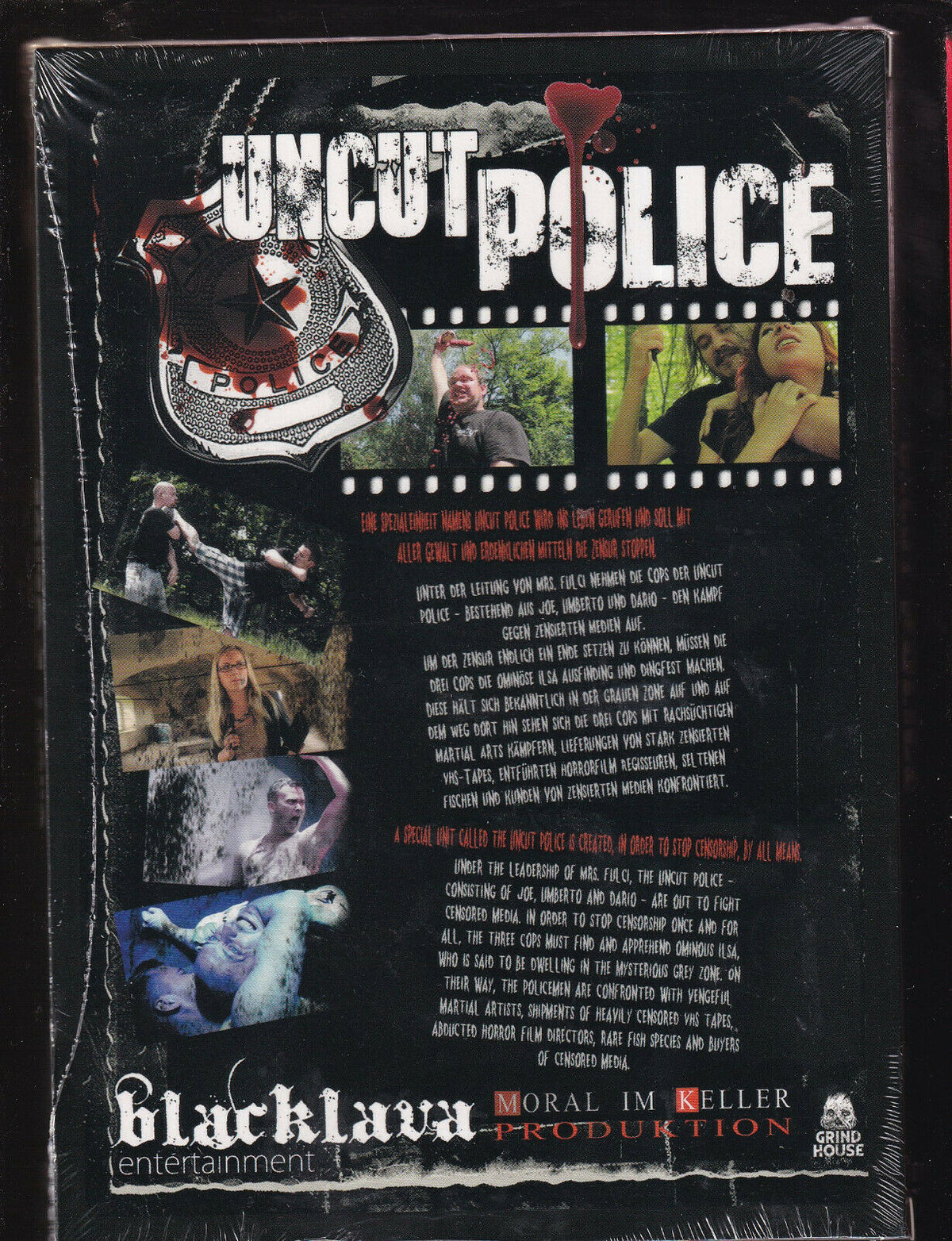 EBOND Uncut Police Blacklava DVD D561304