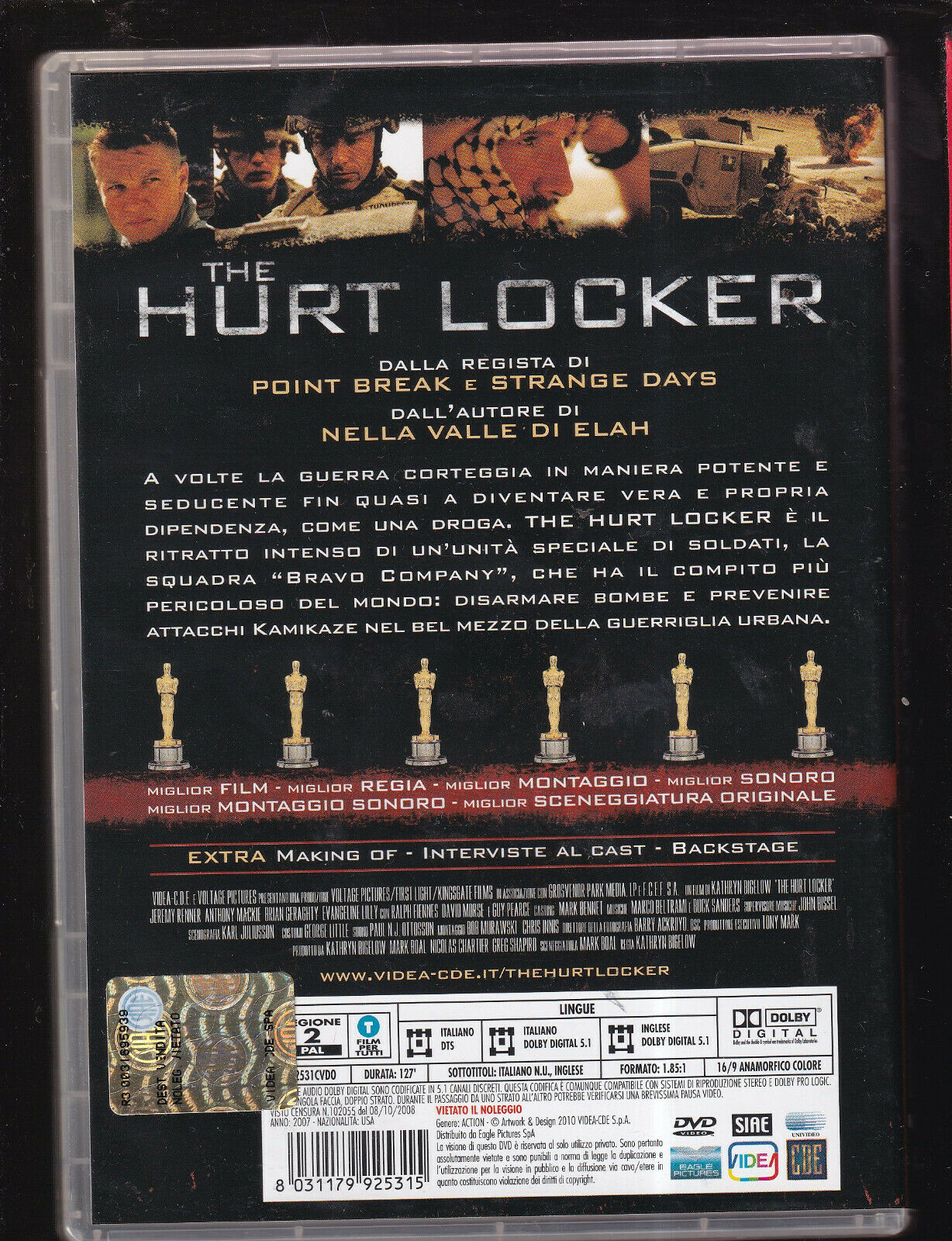 EBOND Hurt Locker DVD D561319