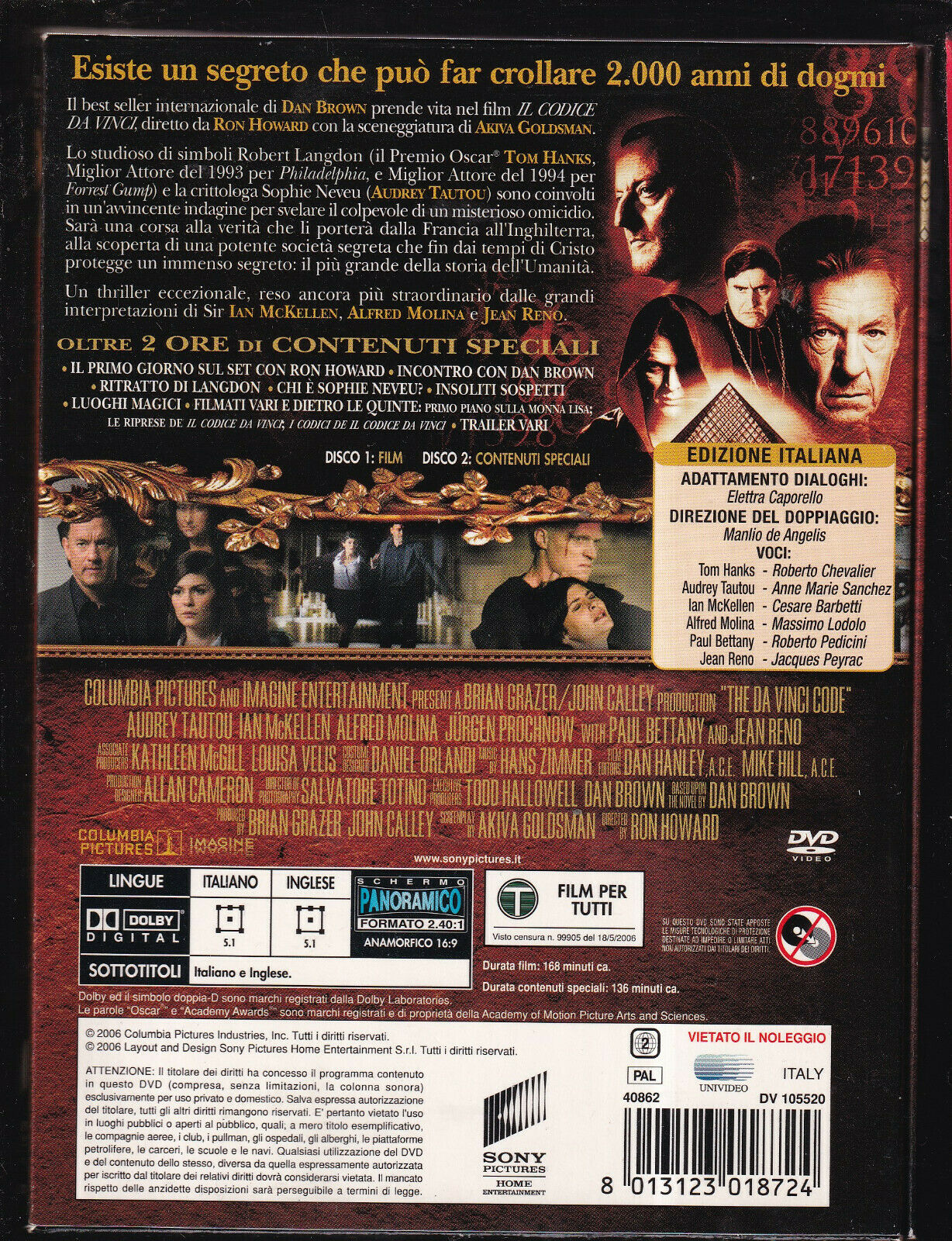 EBOND Il Codice Da Vinci DVD D561329