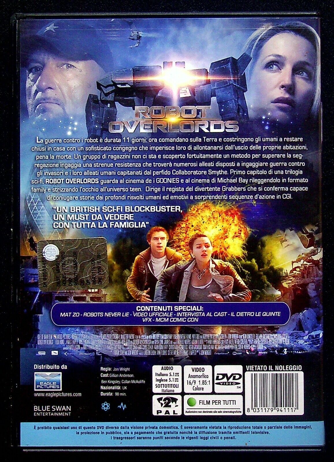 EBOND Robot Overlords DVD D561640