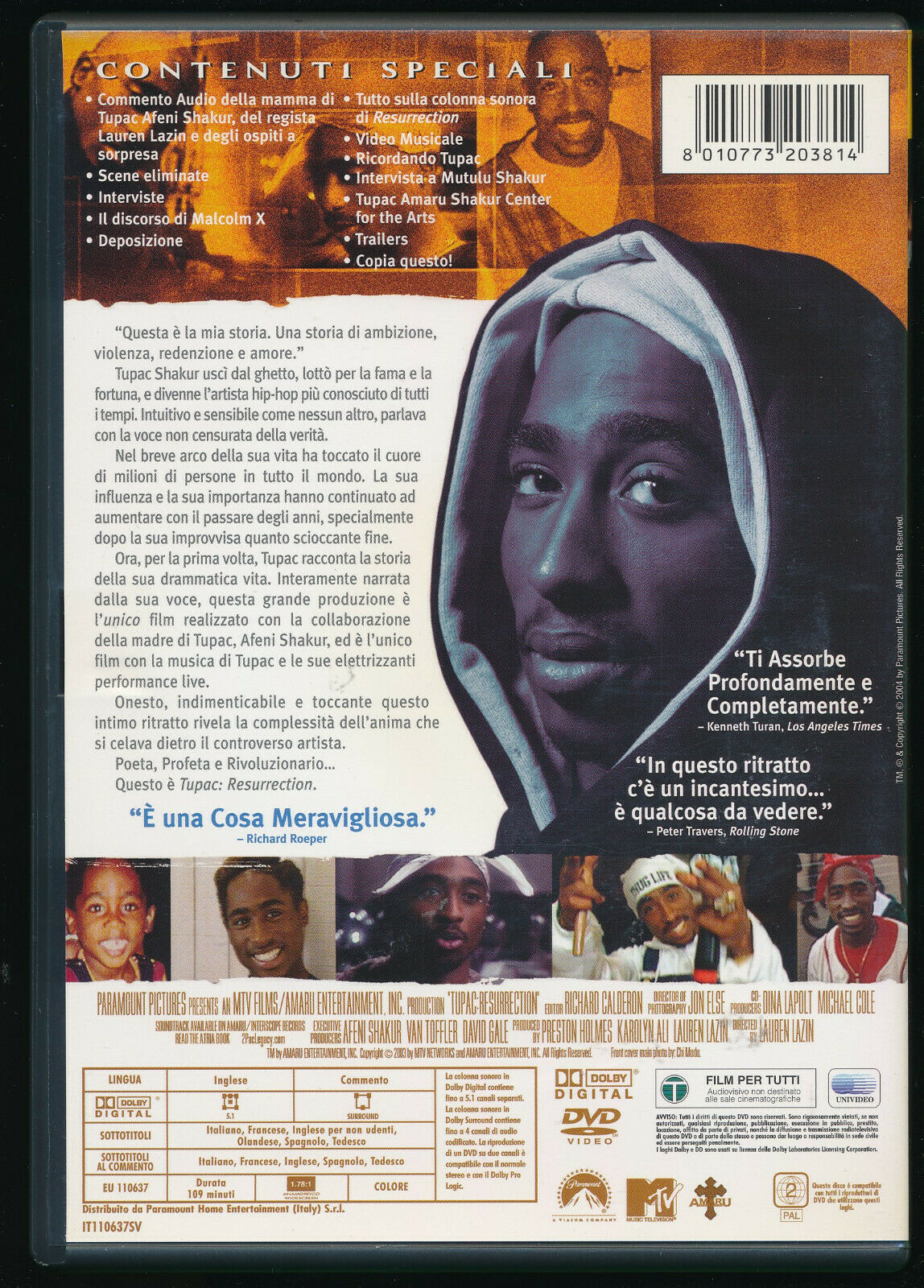 EBOND Tupac - Resurrection DVD D561855