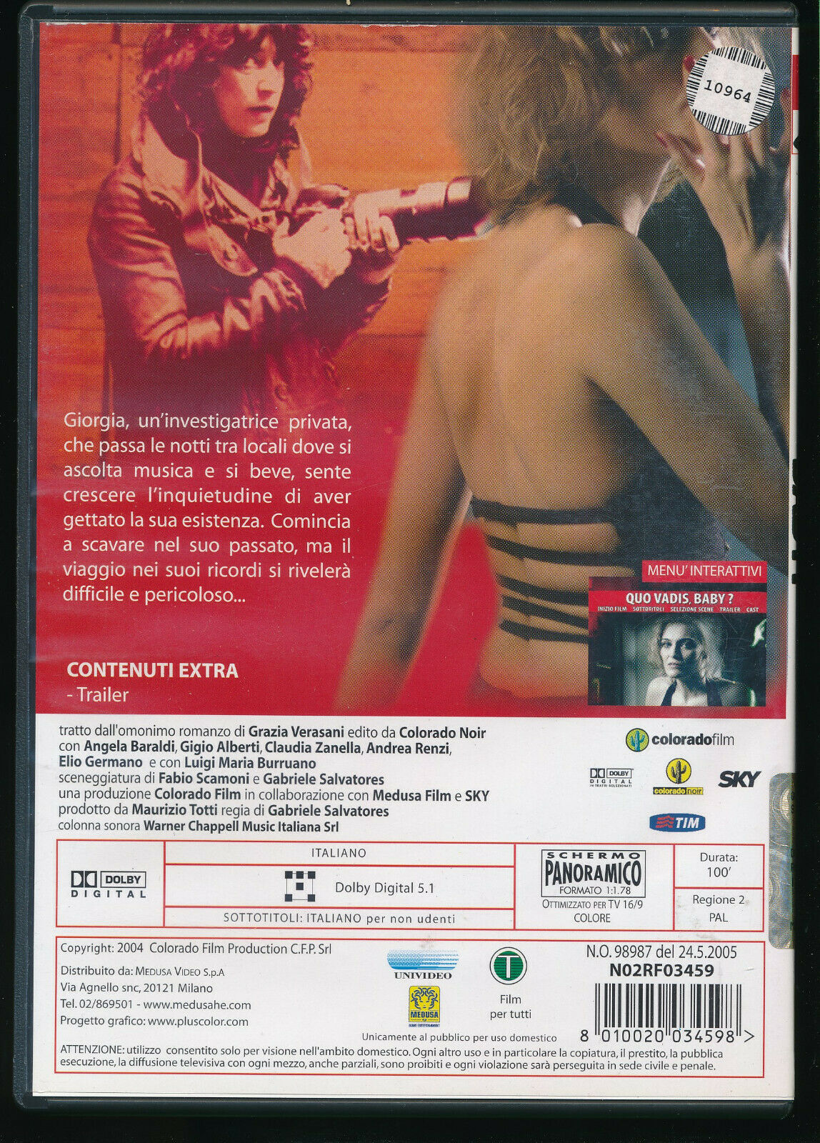 EBOND Quo Vadis, Baby? DVD Ex Noleggio D561943