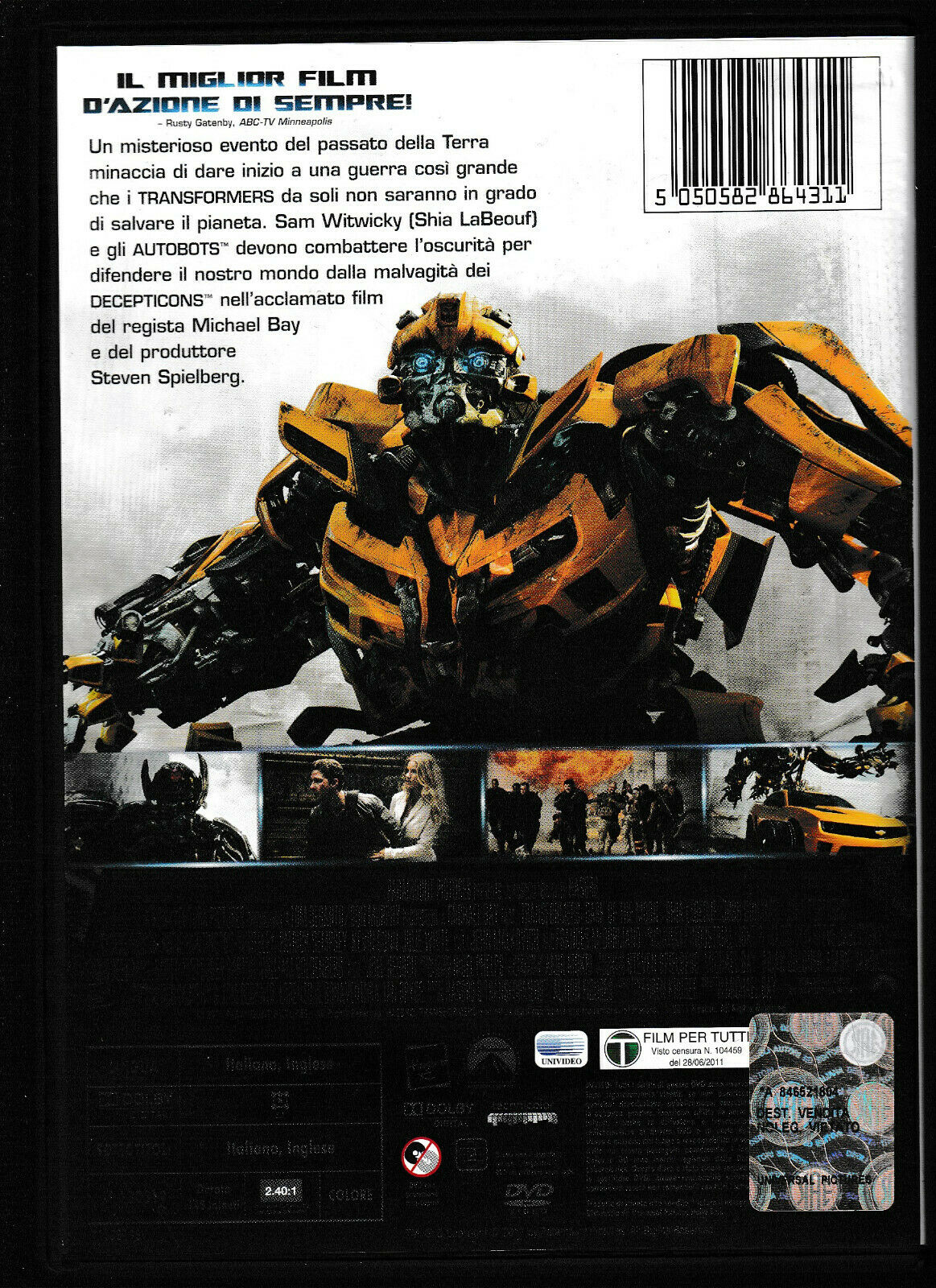 EBOND Transformers 3 DVD D562016