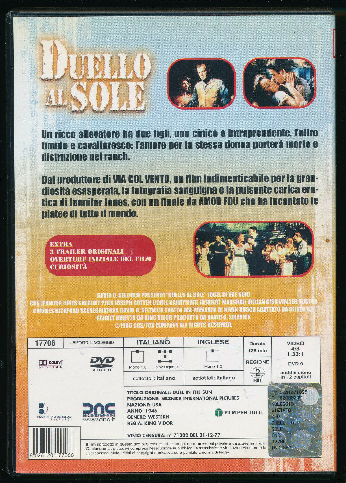 EBOND Duello Al Sole DVD D562125