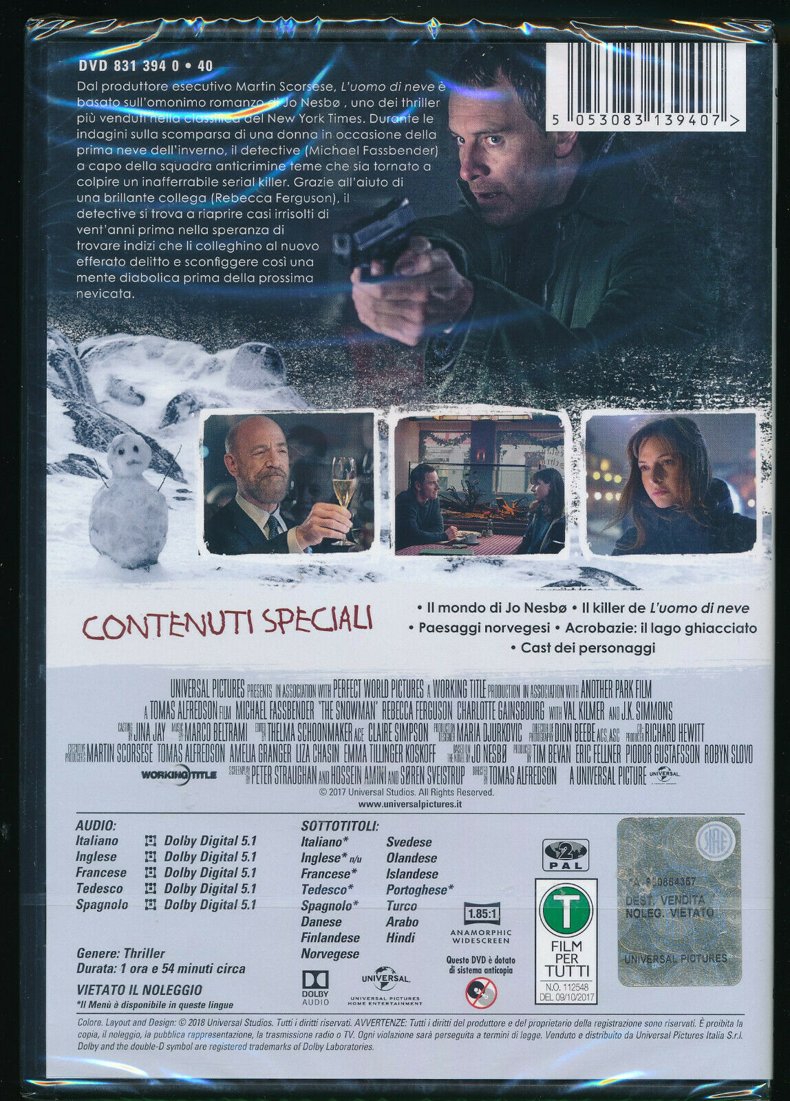 EBOND L'uomo Di Neve DVD D562330