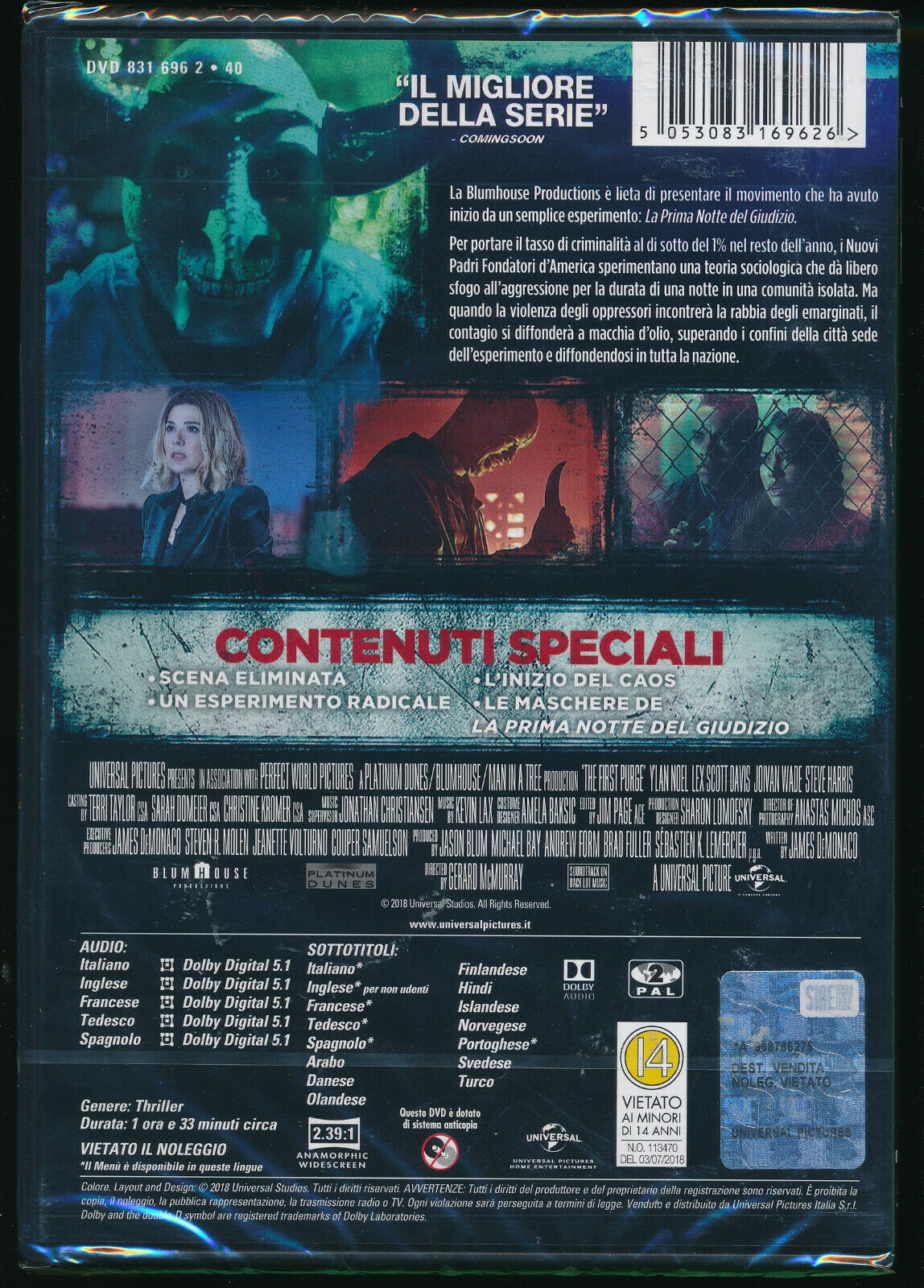 EBOND La Prima Notte Del Giudizio DVD D562553