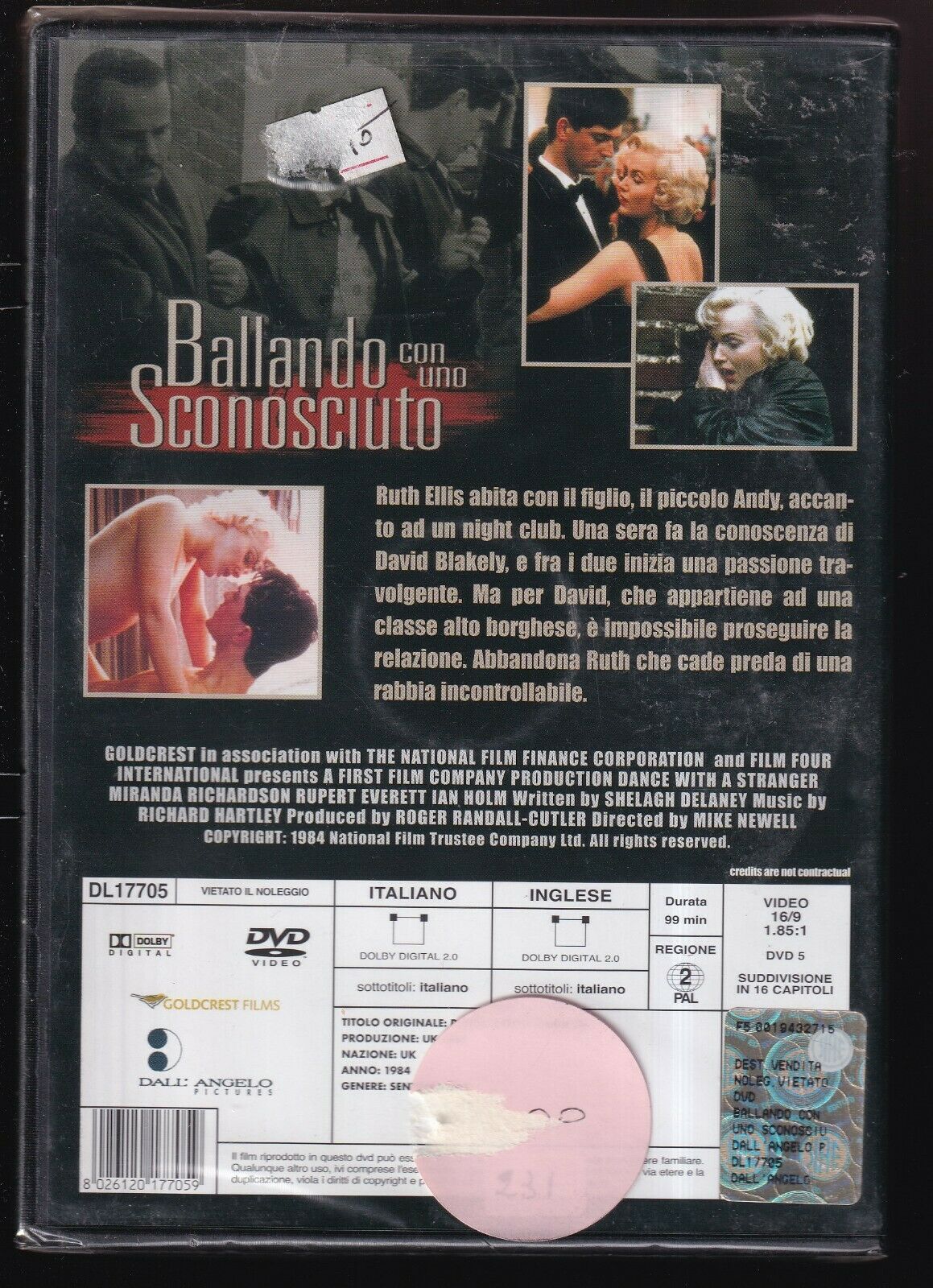 EBOND Ballando Con Uno Sconosciuto DVD D562746