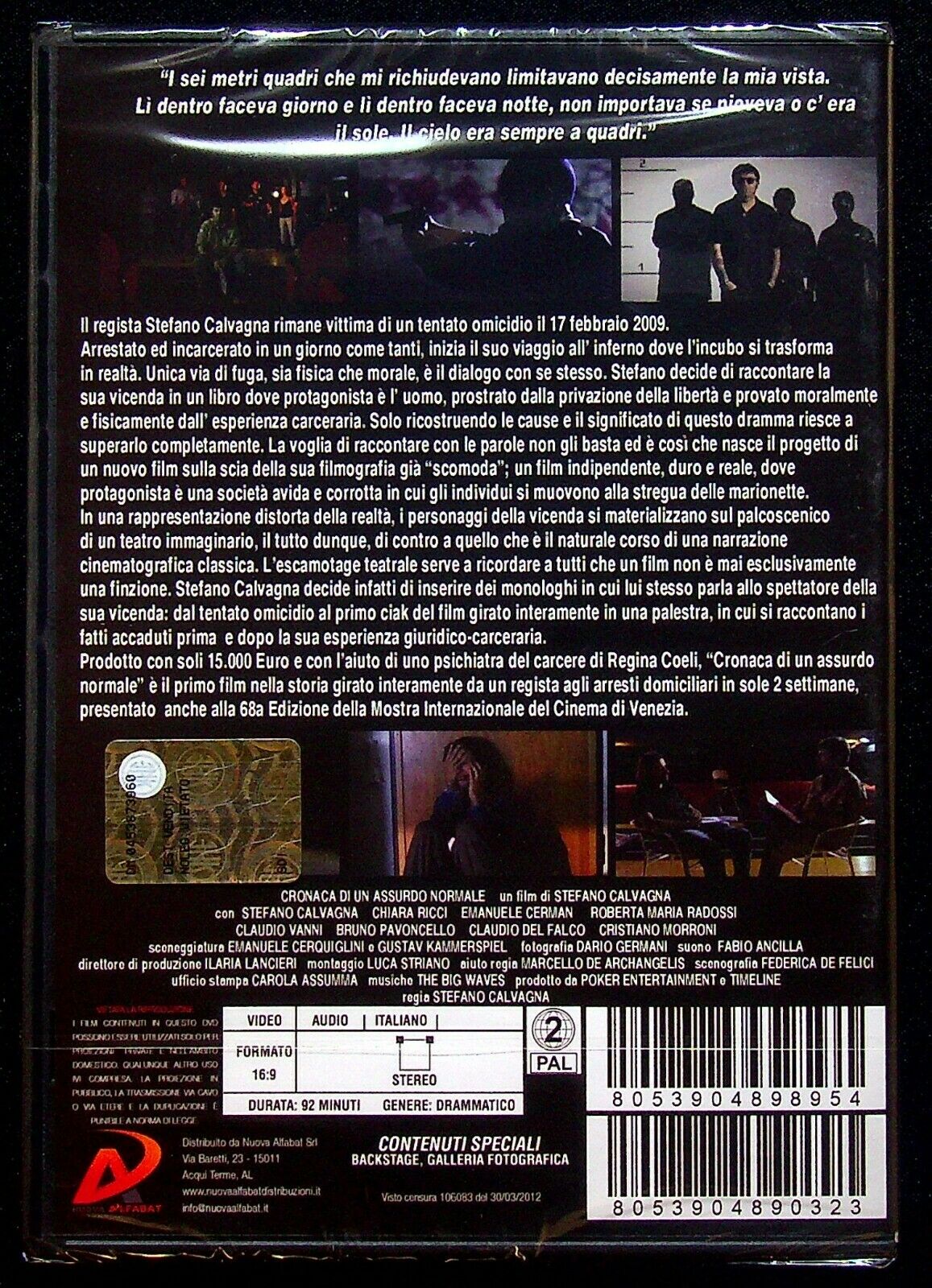 EBOND Cronaca Di Un Assurdo Normale DVD D562919