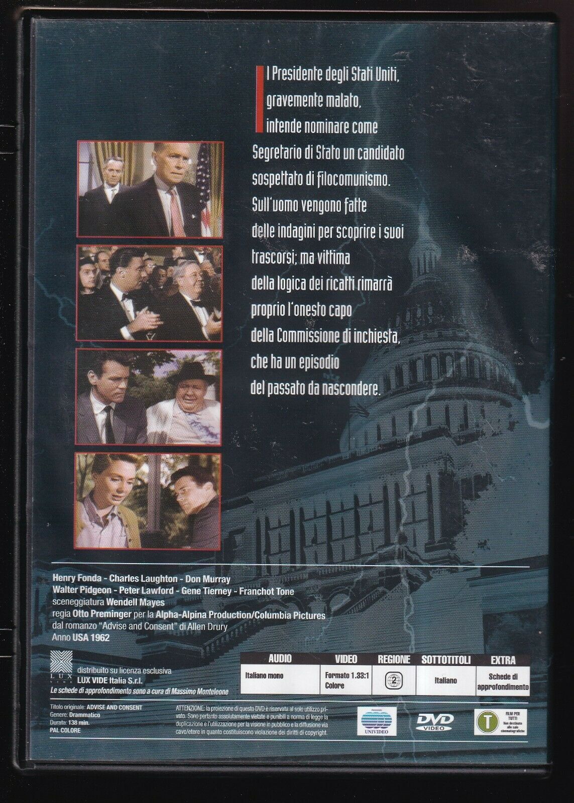 EBOND Tempesta Su Washington DVD Editoriale D563442