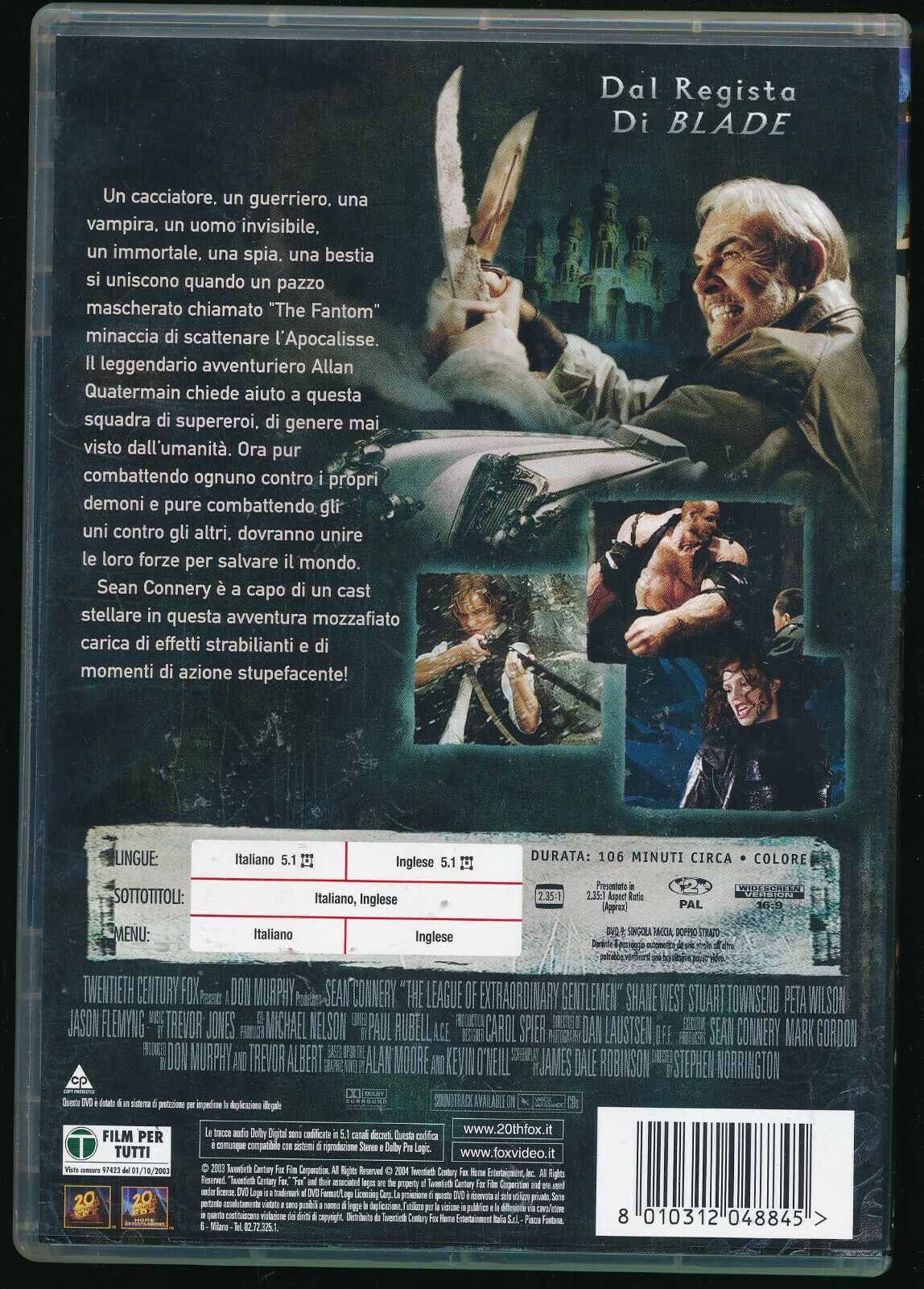 EBOND La Leggenda Degli Uomini Straordinari DVD D563458