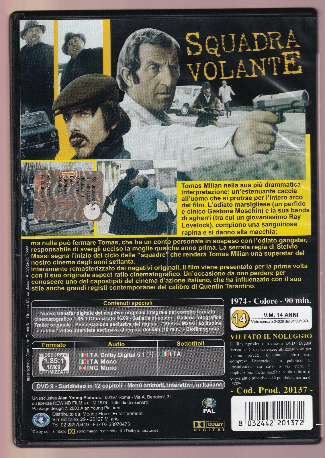 EBOND Squadra Volante DVD D563507