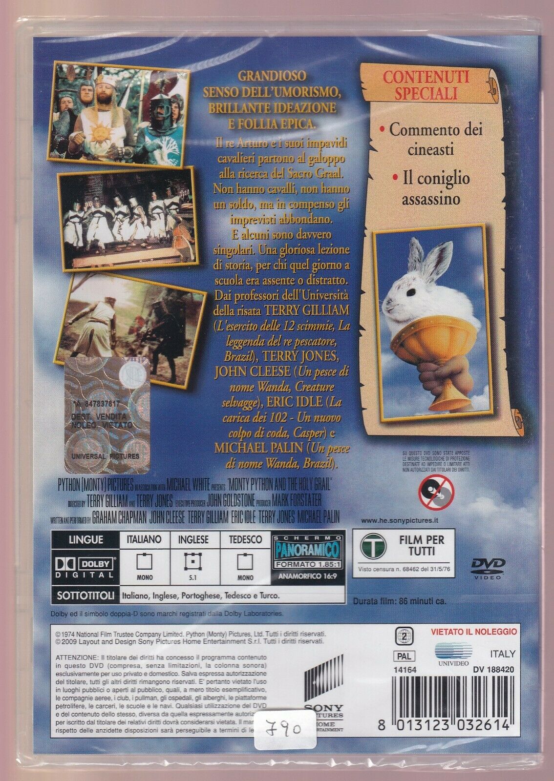 EBOND Monty Python e Il Sacro Graal DVD D563510