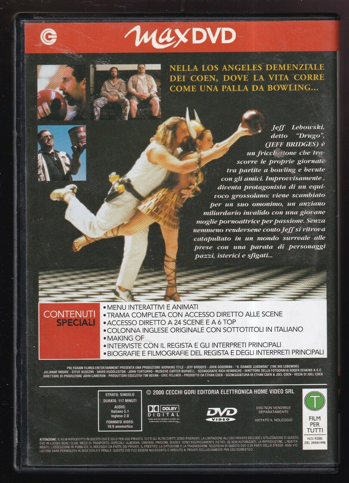 EBOND Il Grande Lebowski DVD D564013