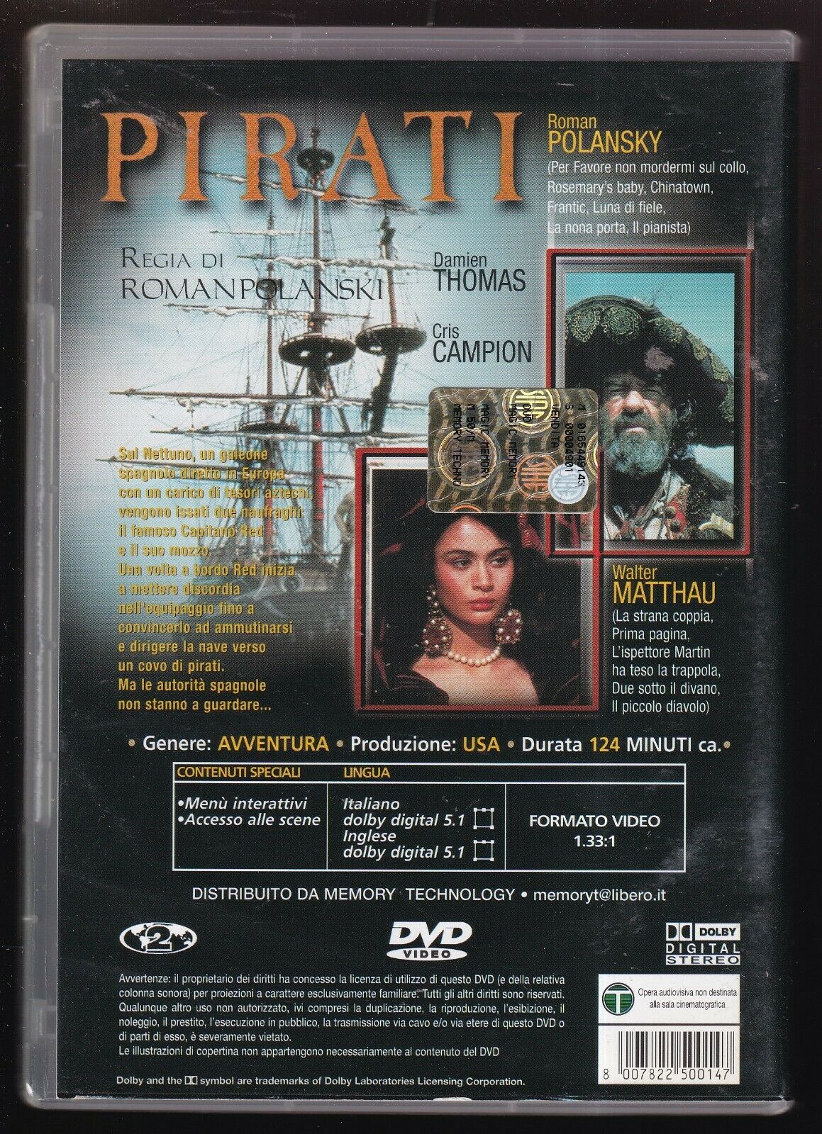 EBOND Pirati - 1986 DVD D564027