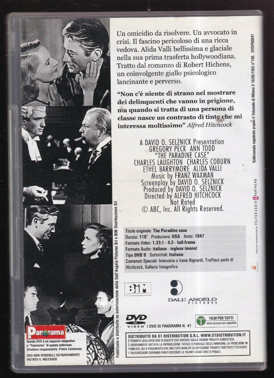 EBOND Il Caso Paradine DVD D564058