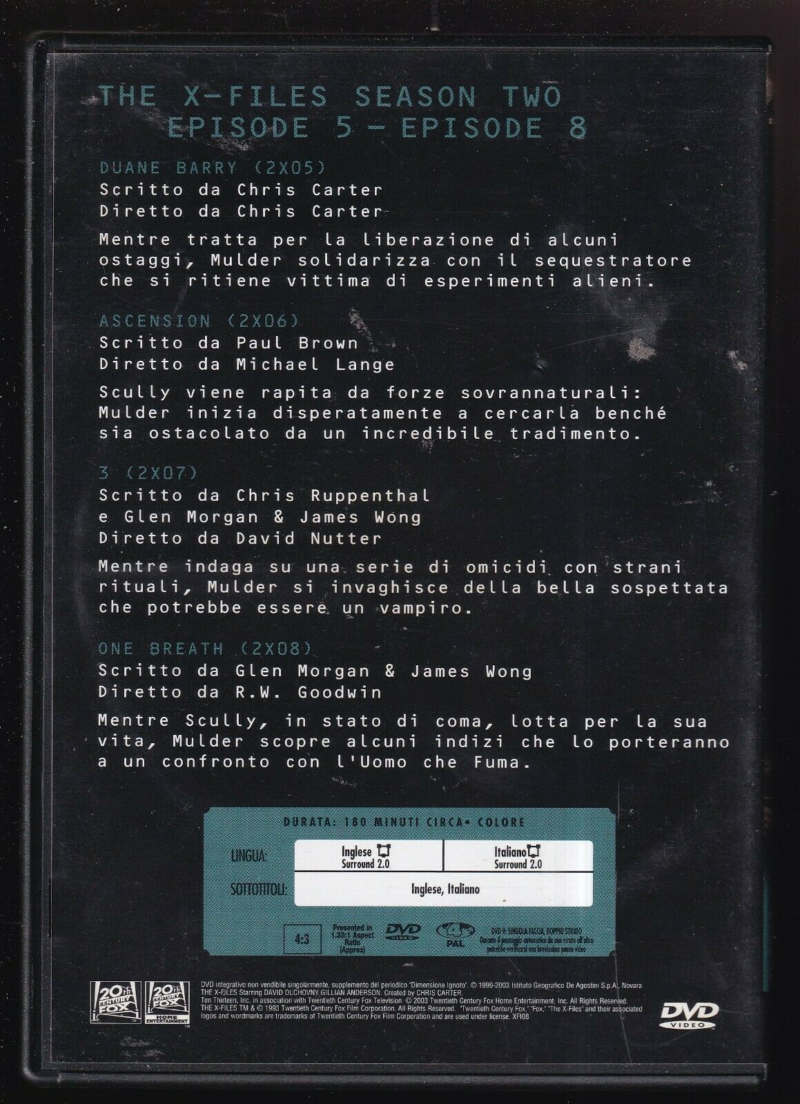 EBOND The X Files Collection Stagione 2 Vol. 2 DVD D564109
