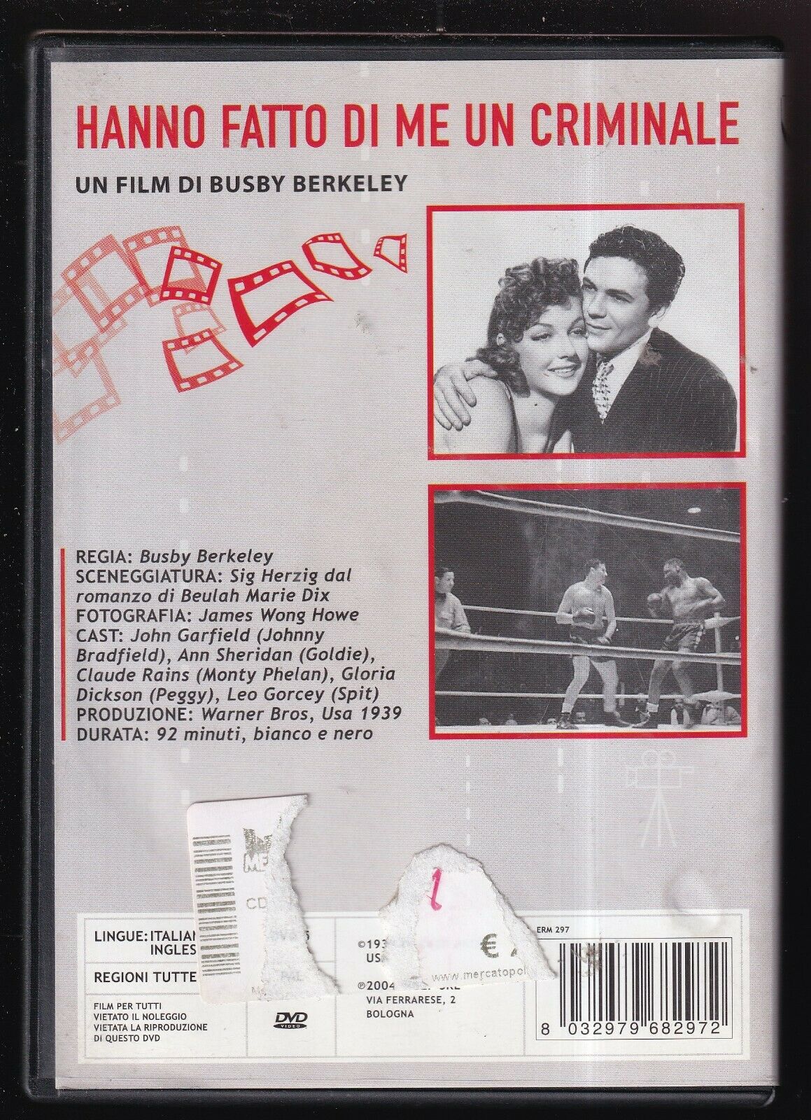 EBOND Hanno Fatto Di Me Un Criminale DVD D564157