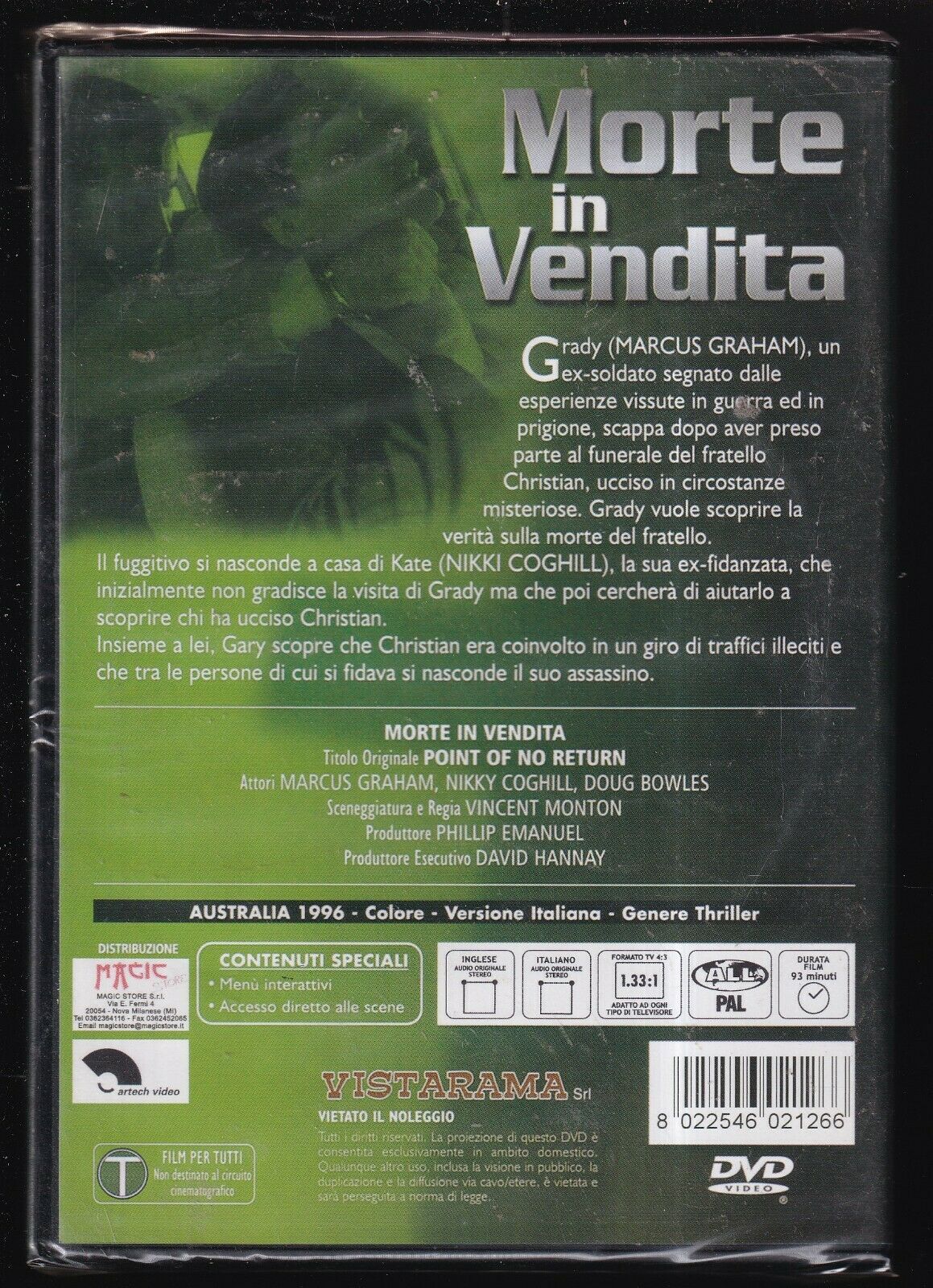 EBOND Morte In Vendita DVD D564258