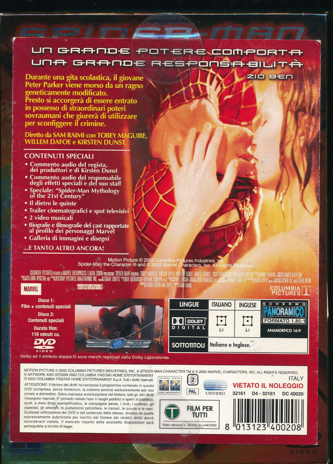 EBOND Spider-man DVD D564360