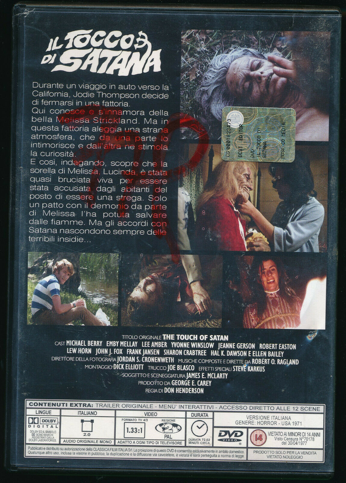 EBOND Il Tocco Di Satana DVD D564406