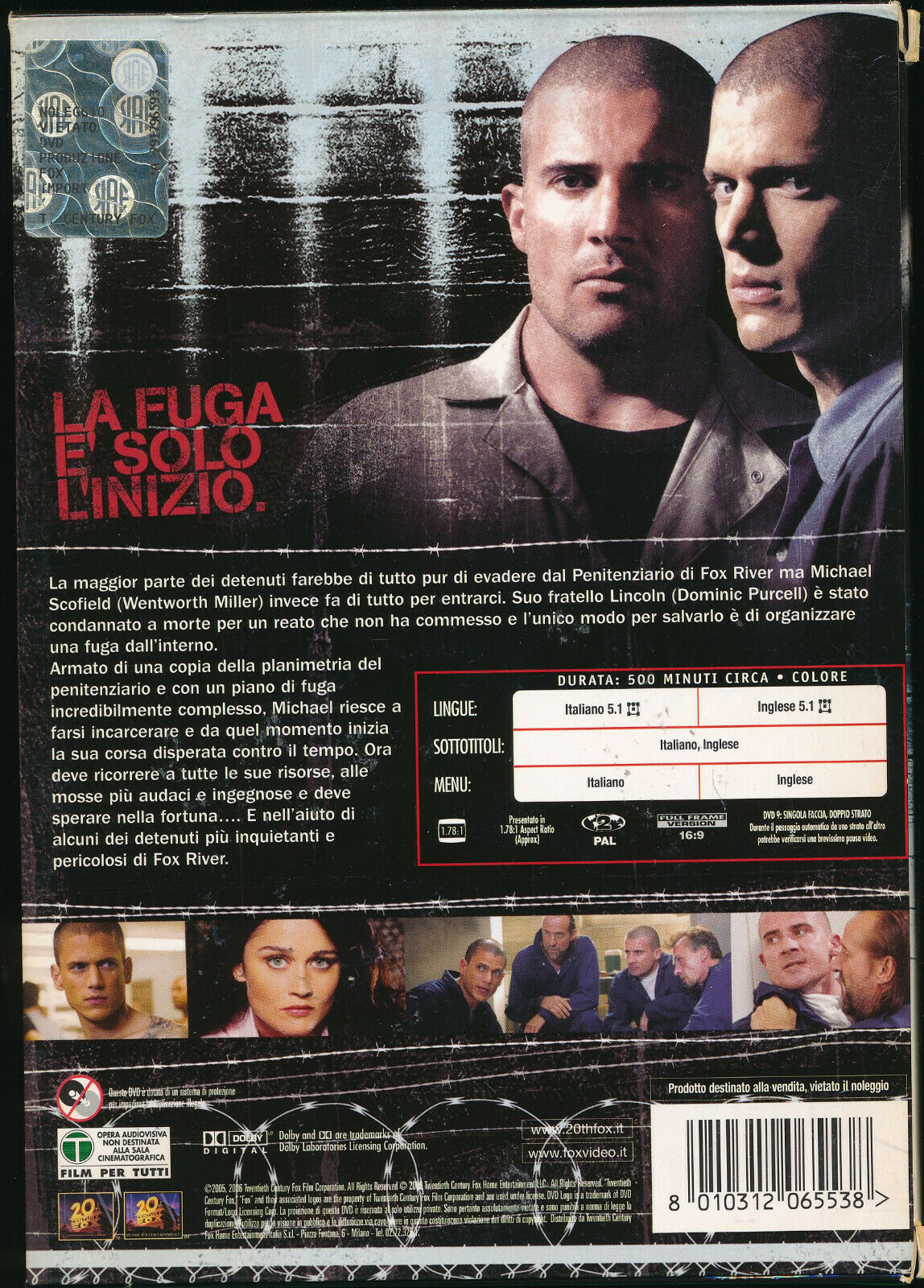 EBOND Prison Break - Stagione 01 DVD D564537