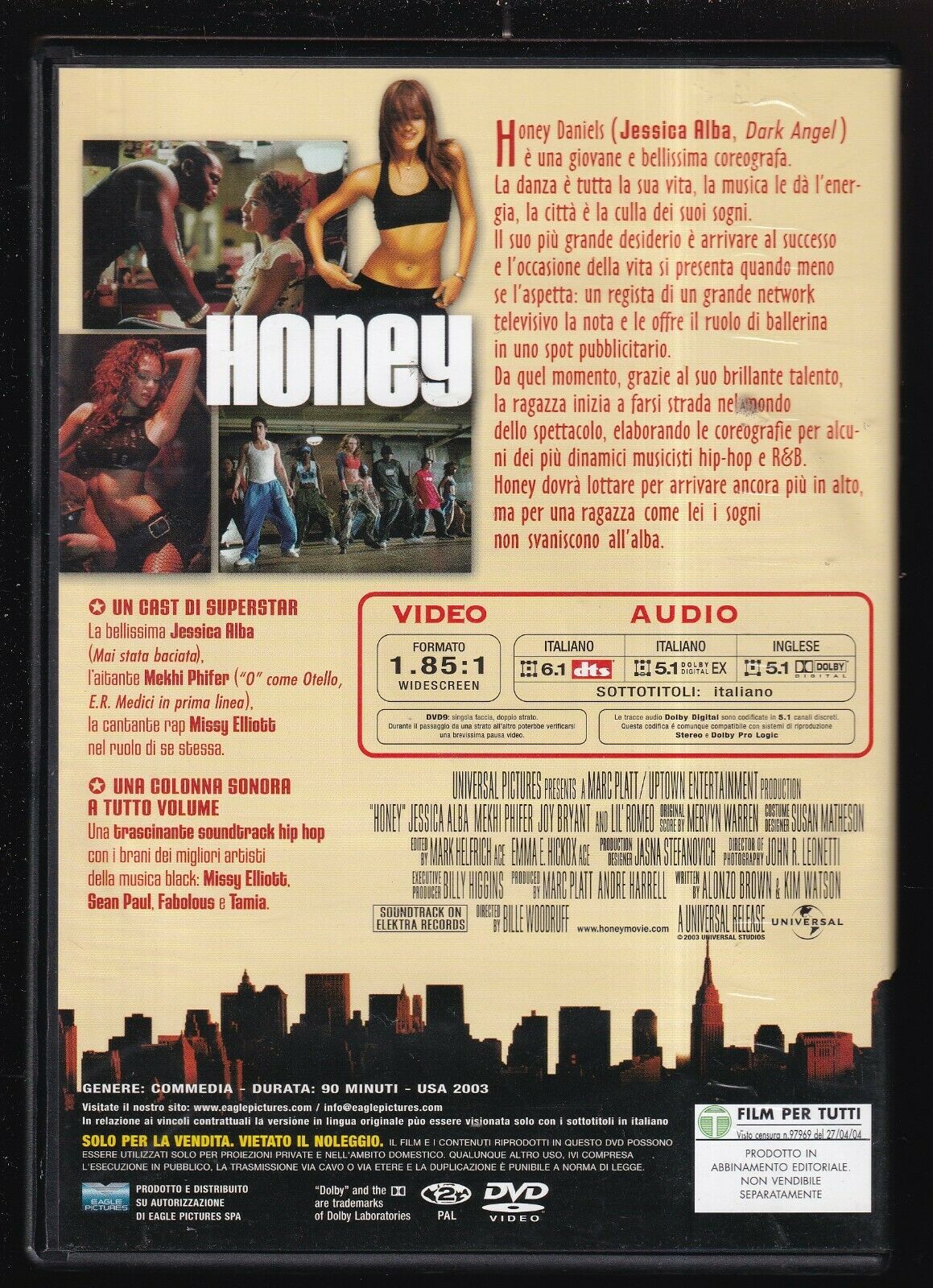 EBOND Honey DVD D564706
