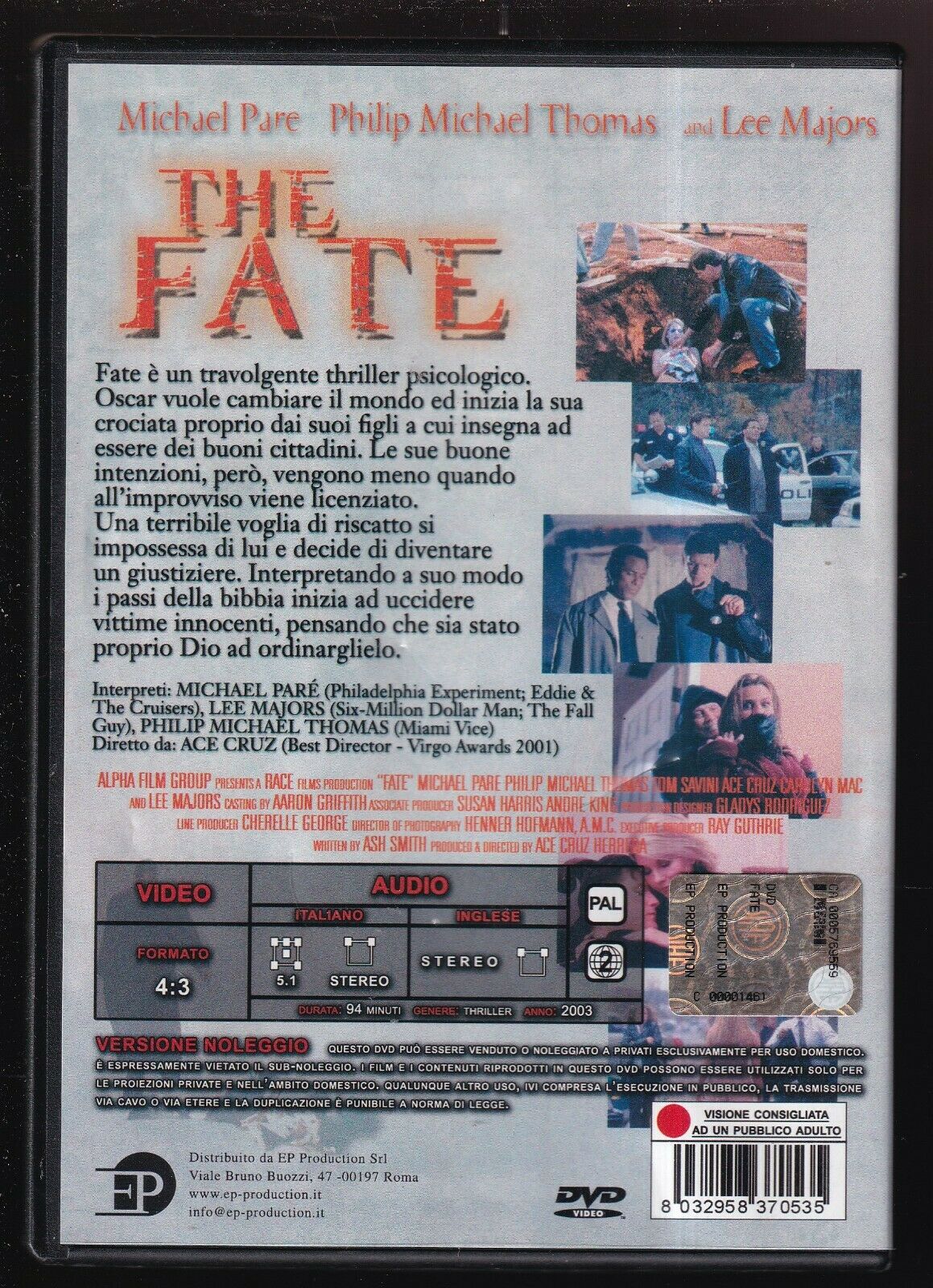 EBOND The Fate - La Mano Del Destino (2003) DVD D564810