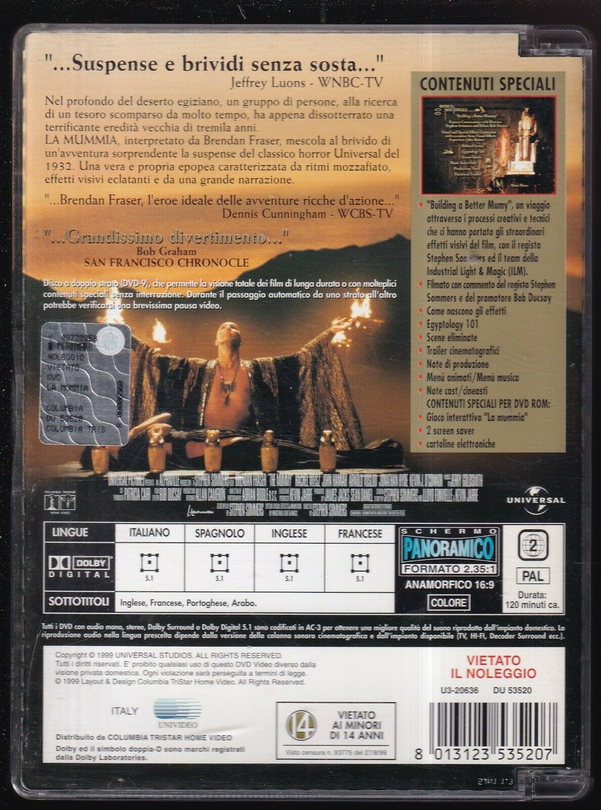 EBOND La Mummia Sjb DVD D564851