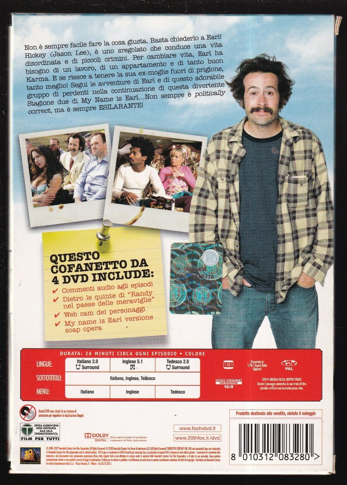 EBOND My Name Is Earl - Stagione 02 (4 DVD) D564945