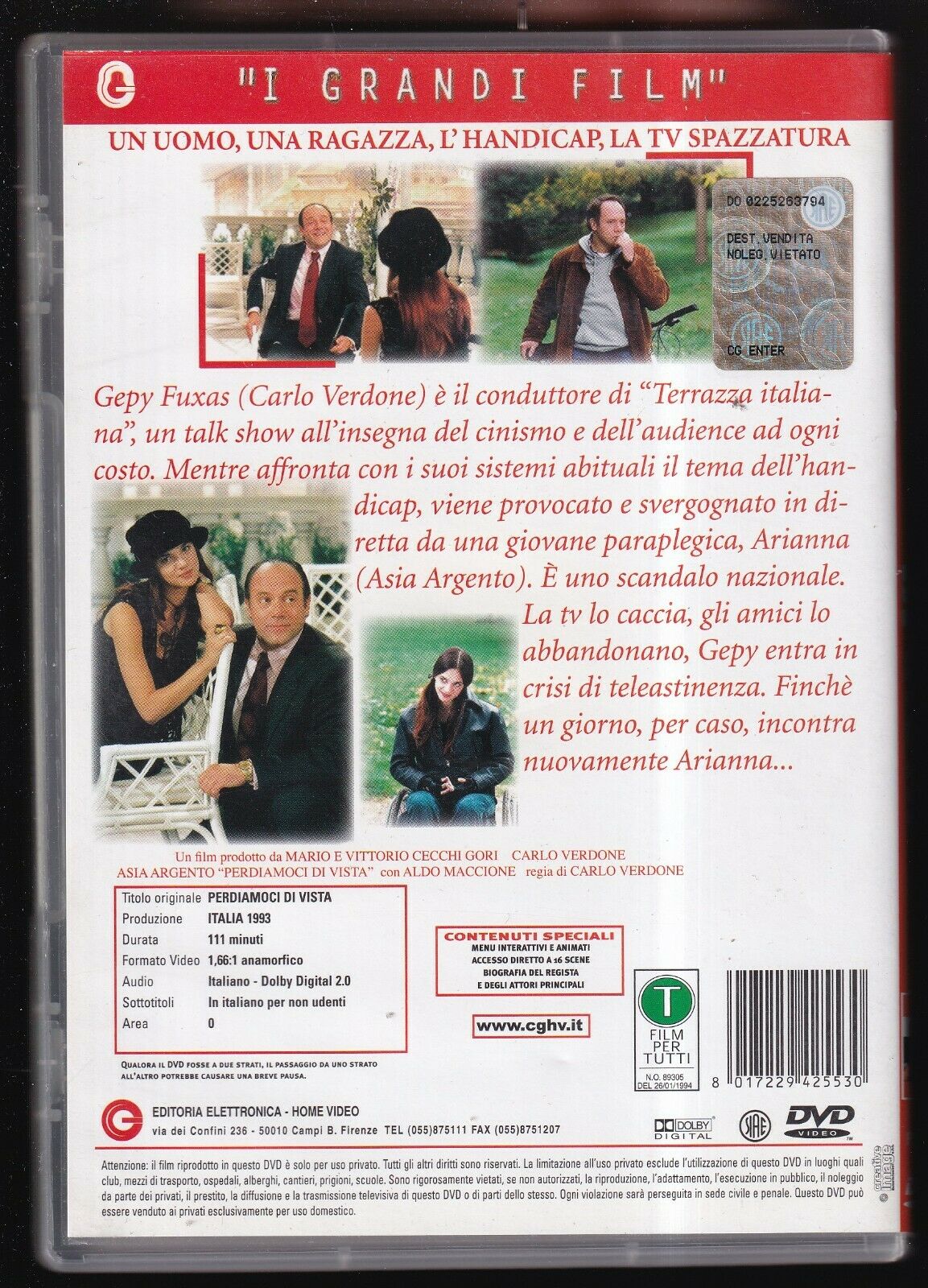 EBOND Perdiamoci Di Vista (grandi Film) DVD D565402