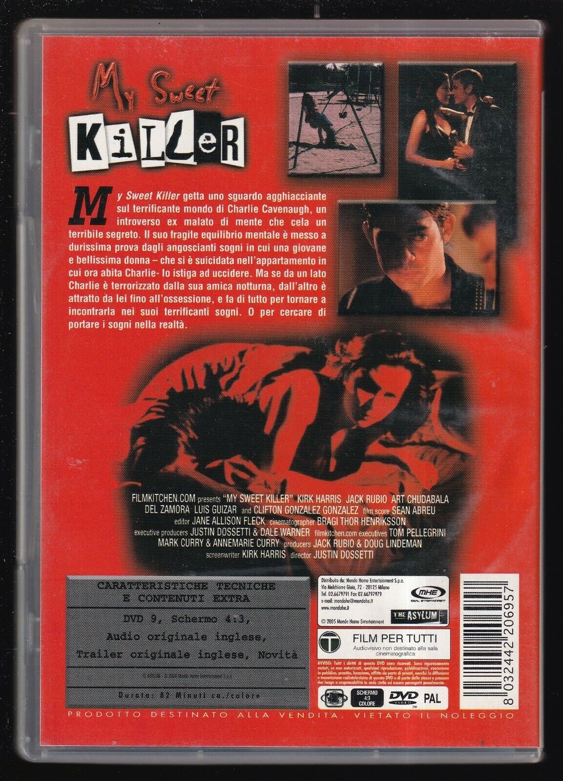EBOND My Sweet Killer DVD D565425