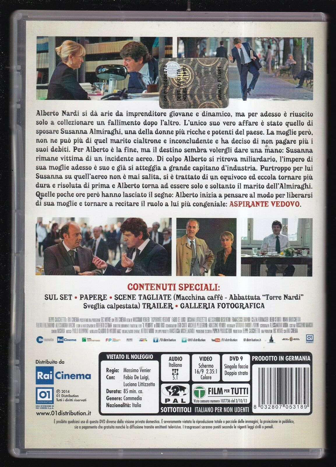 EBOND Aspirante Vedovo DVD D565557