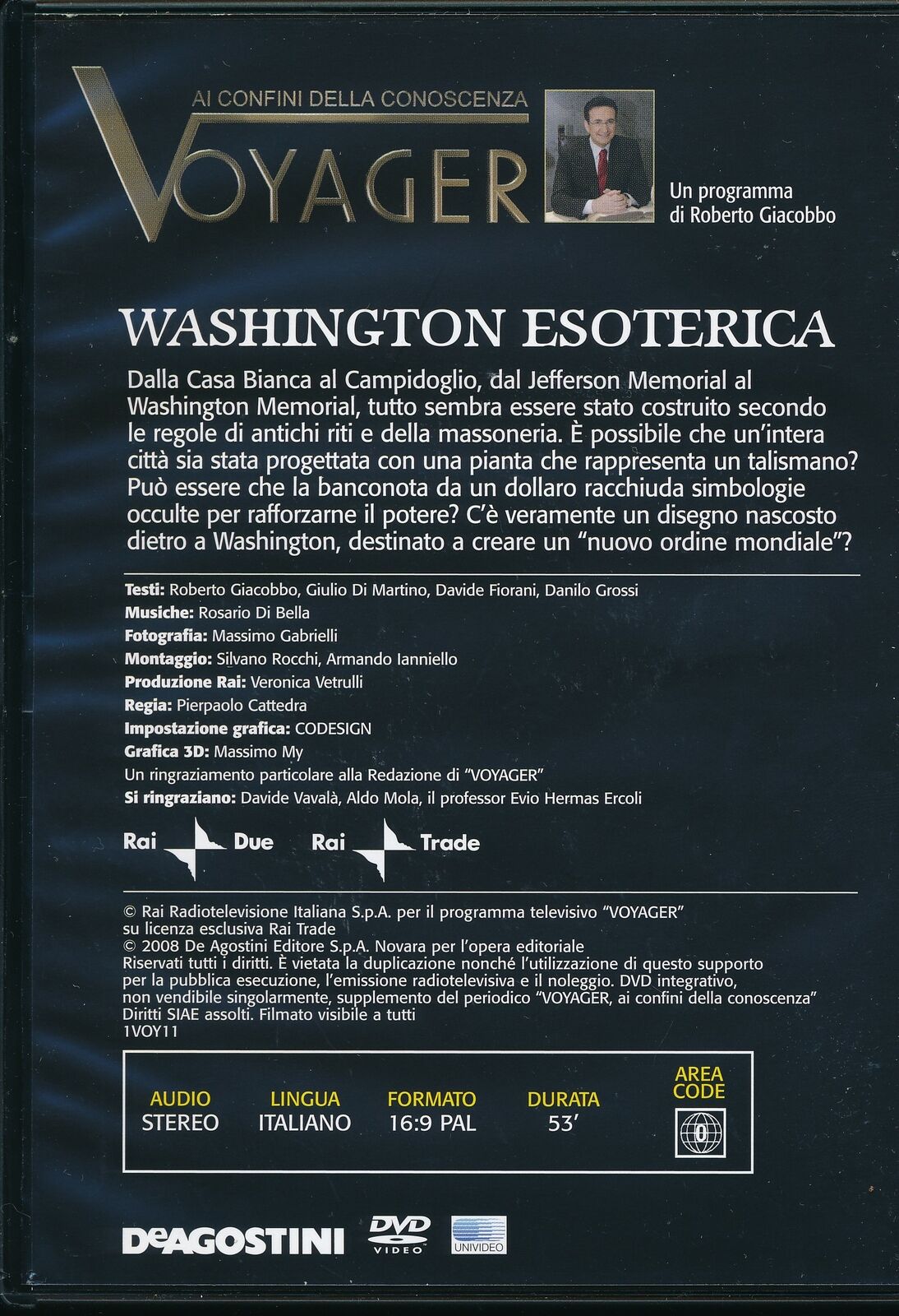 EBOND Washington Esotica - Voyager N.11 DVD D565722