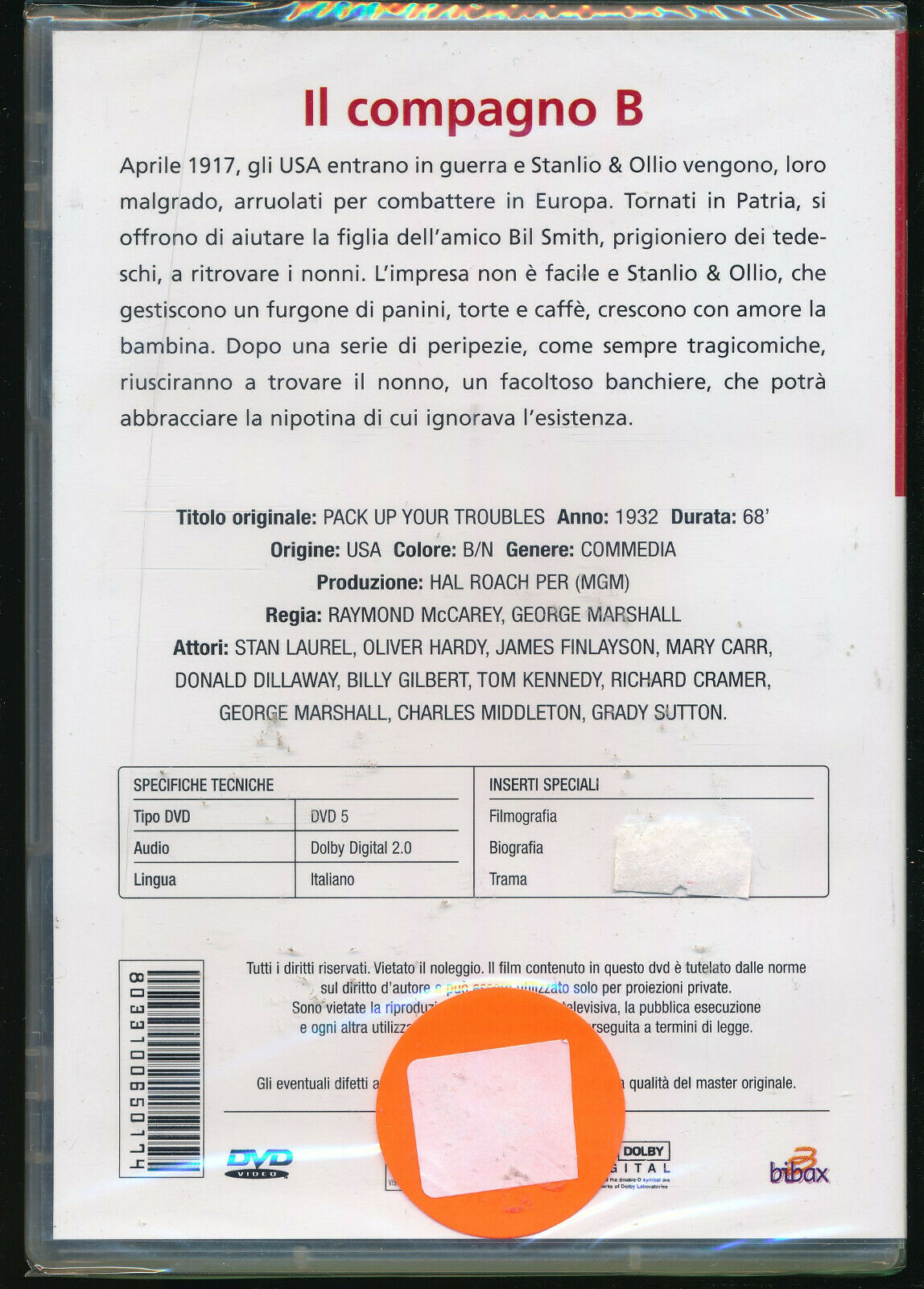 EBOND Il Compagno B DVD D566009
