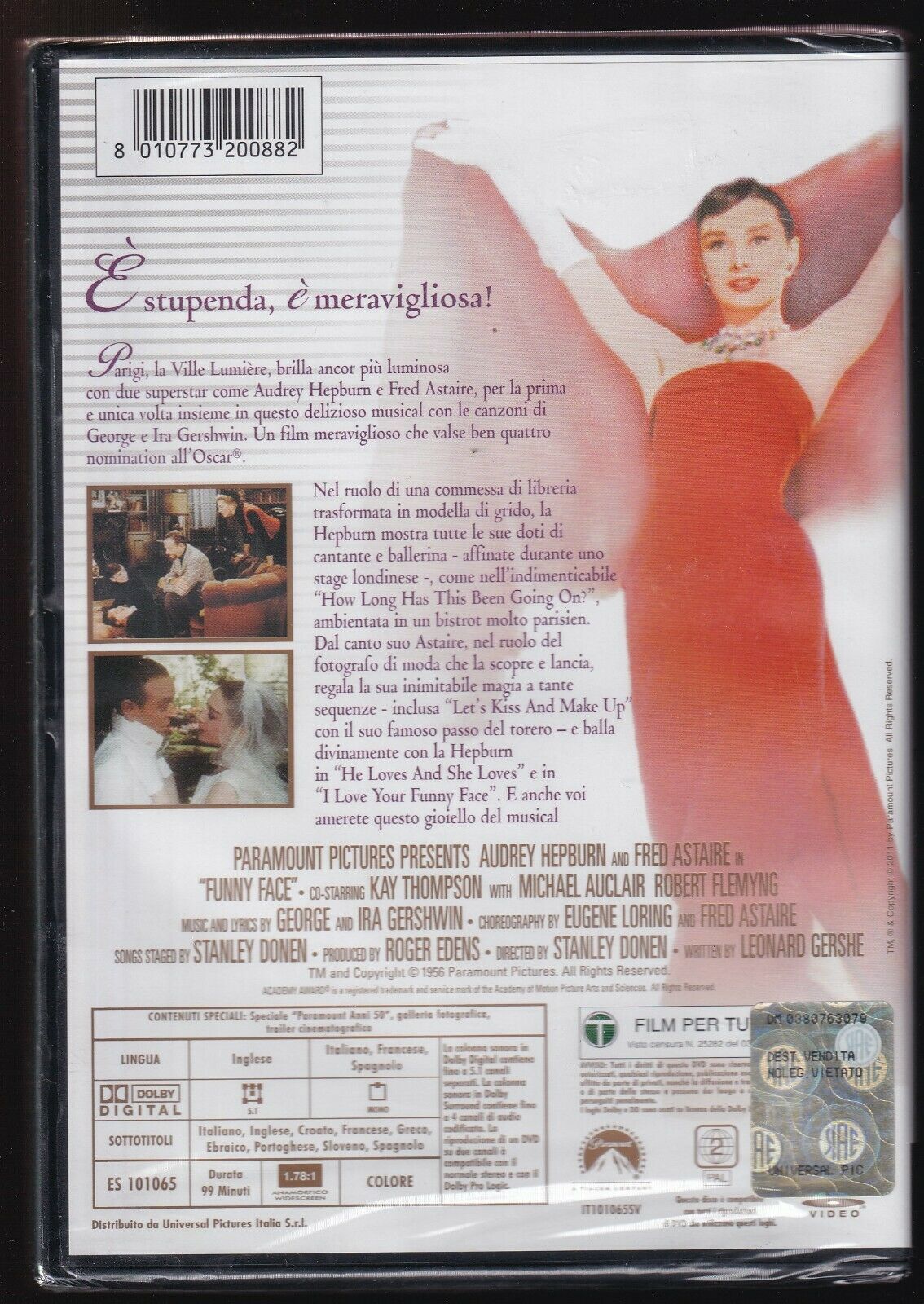 EBOND Cenerentola A Parigi (1956) DVD D566225