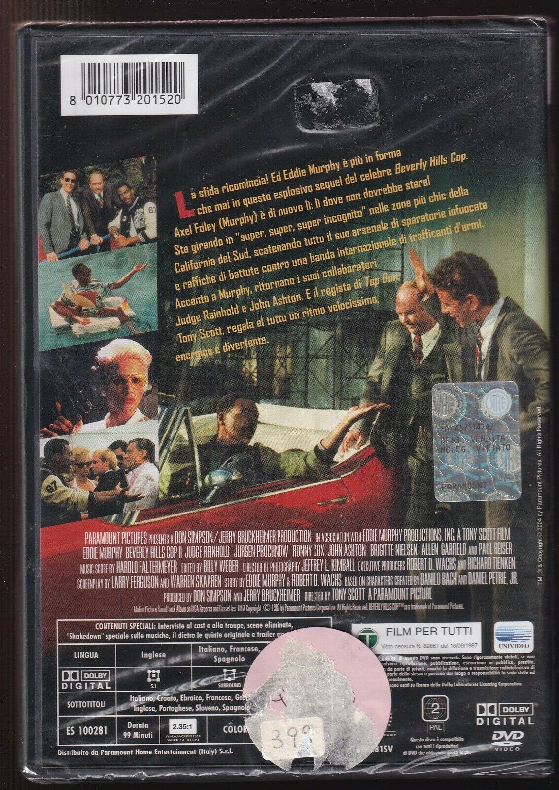EBOND Beverly Hills Cop Ii DVD D566261