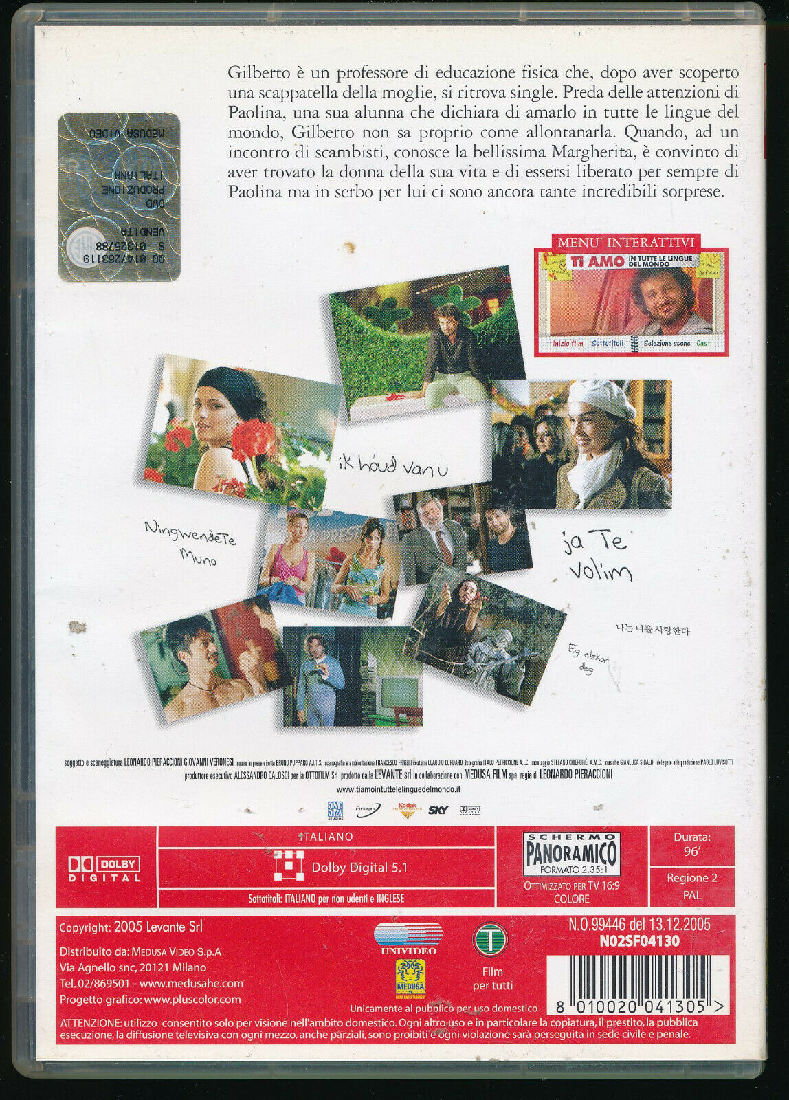 EBOND Ti Amo In Tutte Le Lingue Del Mondo DVD D566447