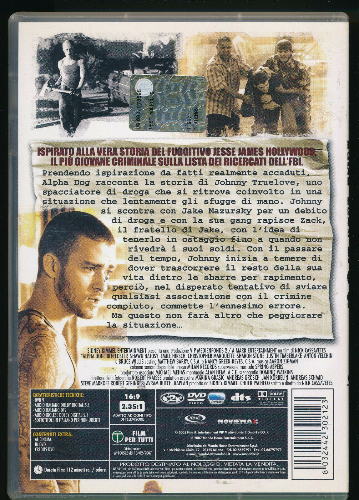 EBOND Alpha Dog DVD D566452
