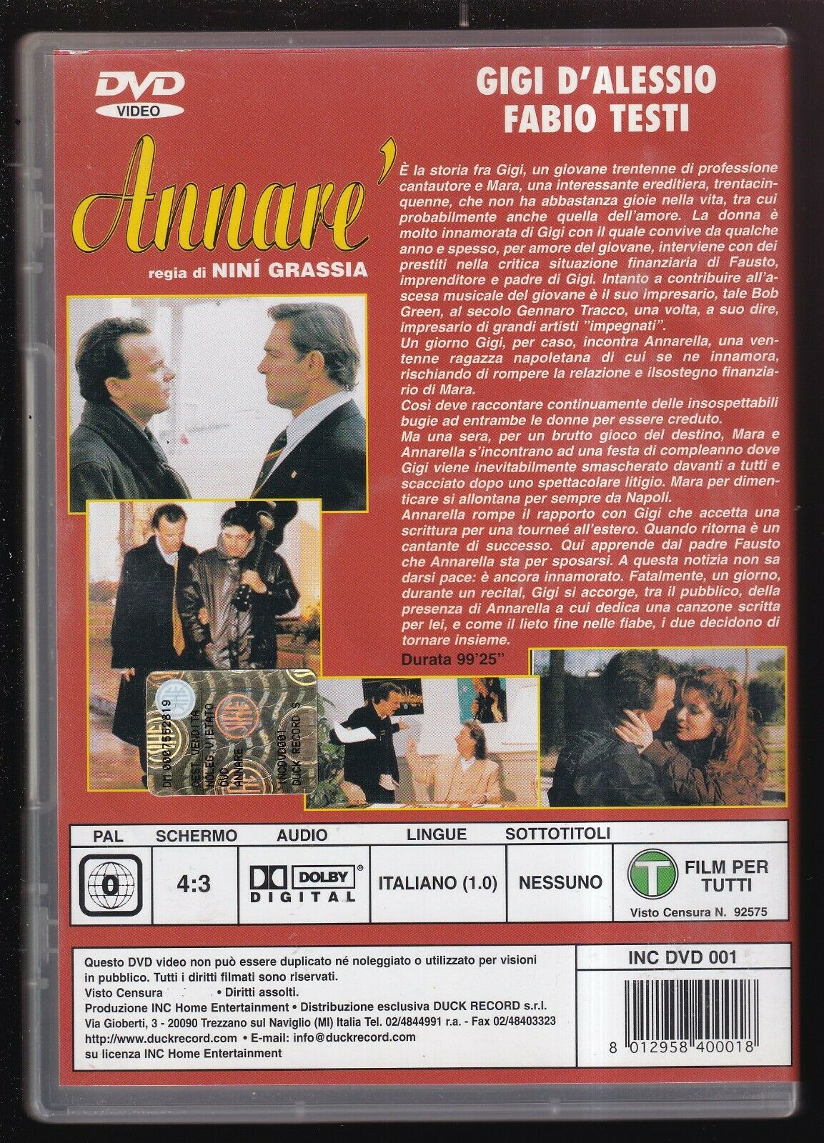 EBOND Annare' DVD D566553