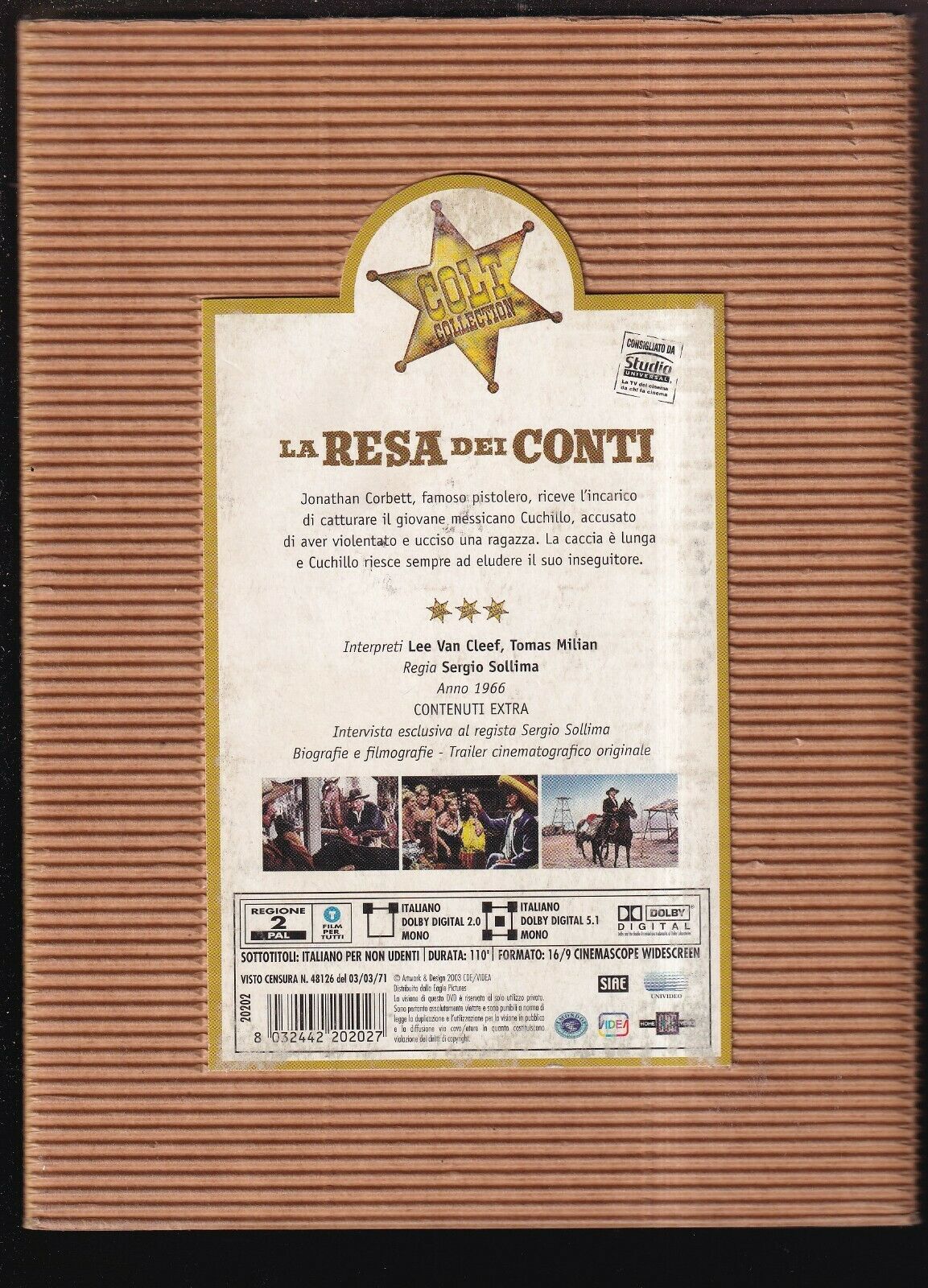EBOND La Resa Dei Conti DVD D566611