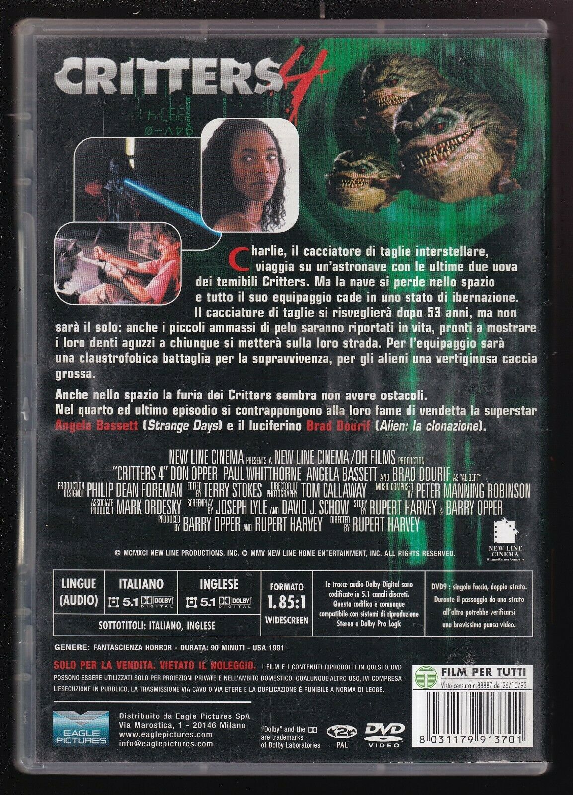 EBOND Critters 4 DVD D566644