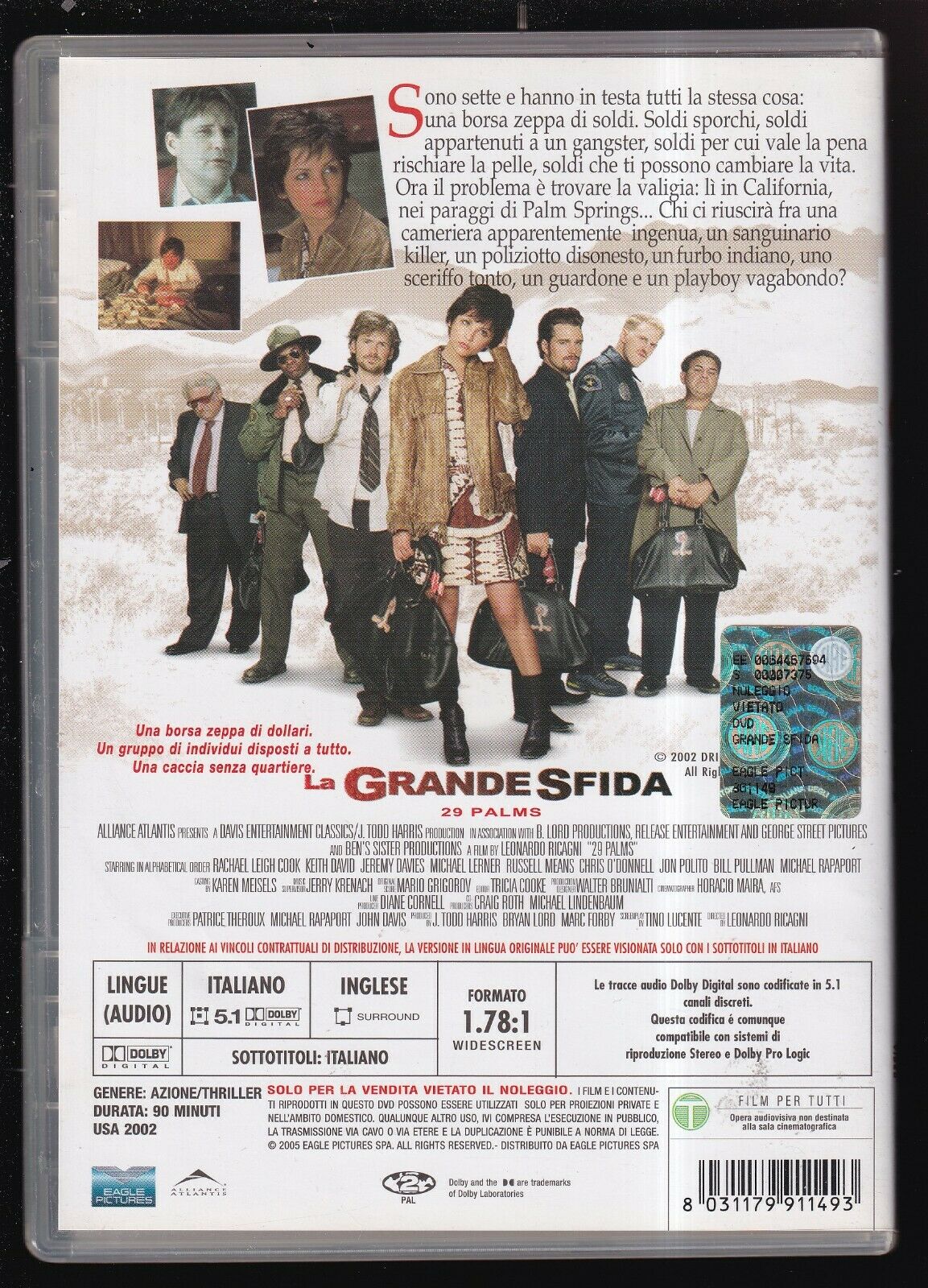 EBOND La Grande Sfida (2002) Slim Case DVD D566751