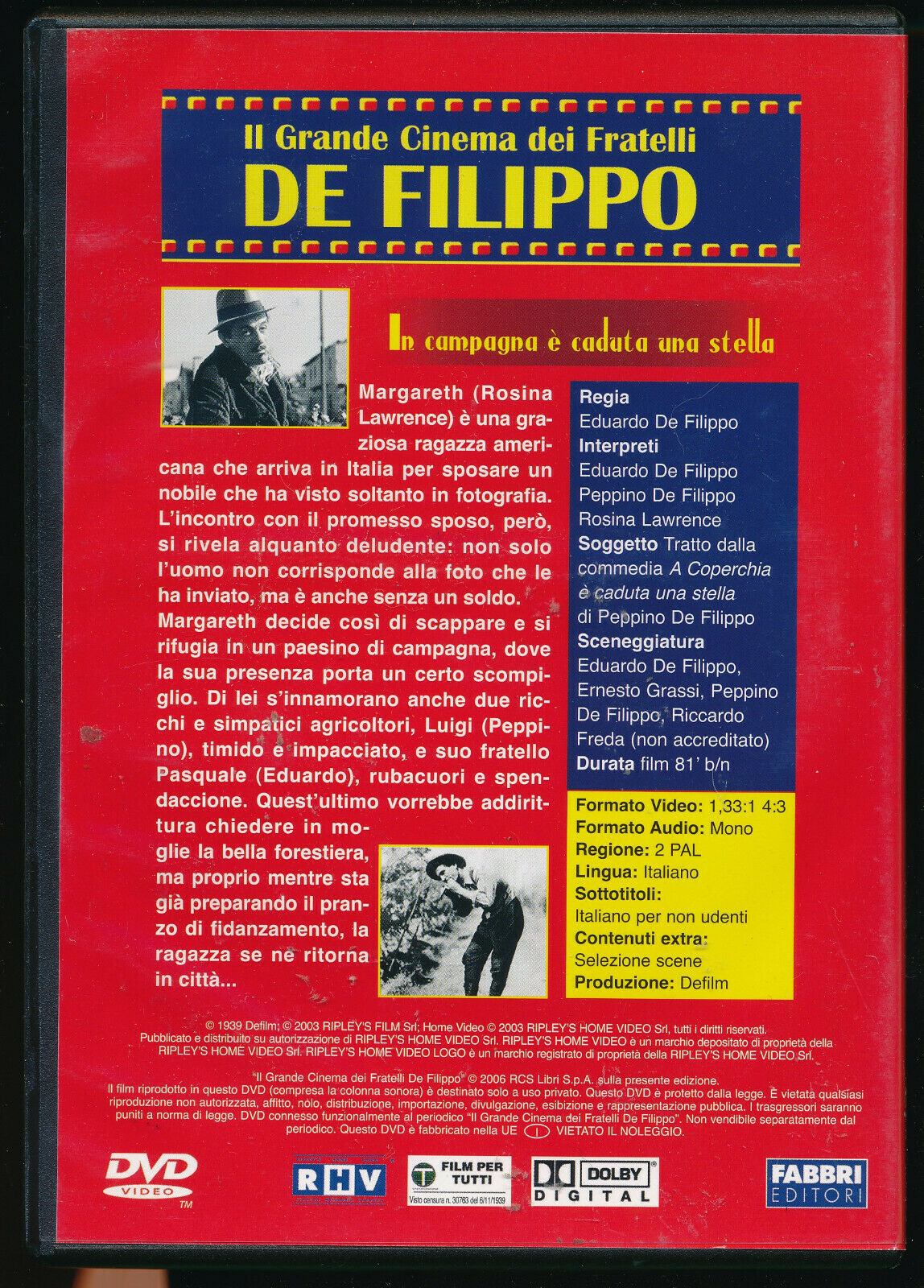 EBOND In Campagna e Caduta Una Stella DVD D566831